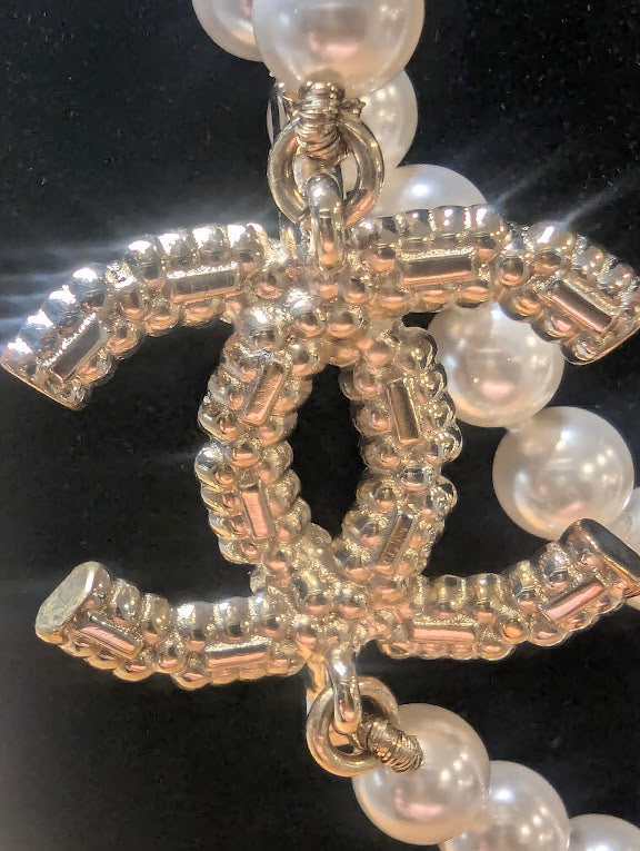Chanel Long Pearl Necklace