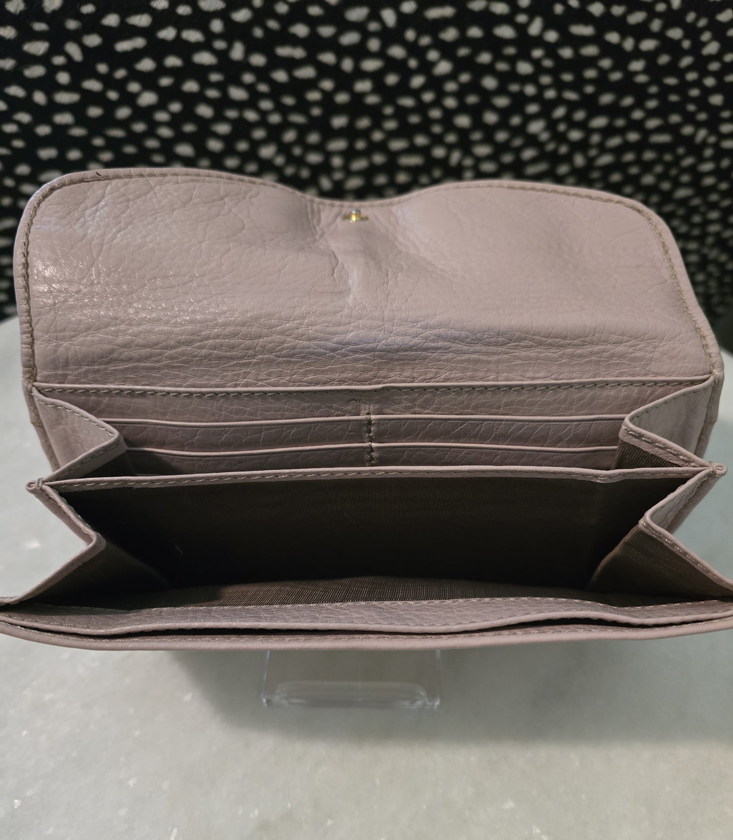 Chloe Pink Wallet with Bow