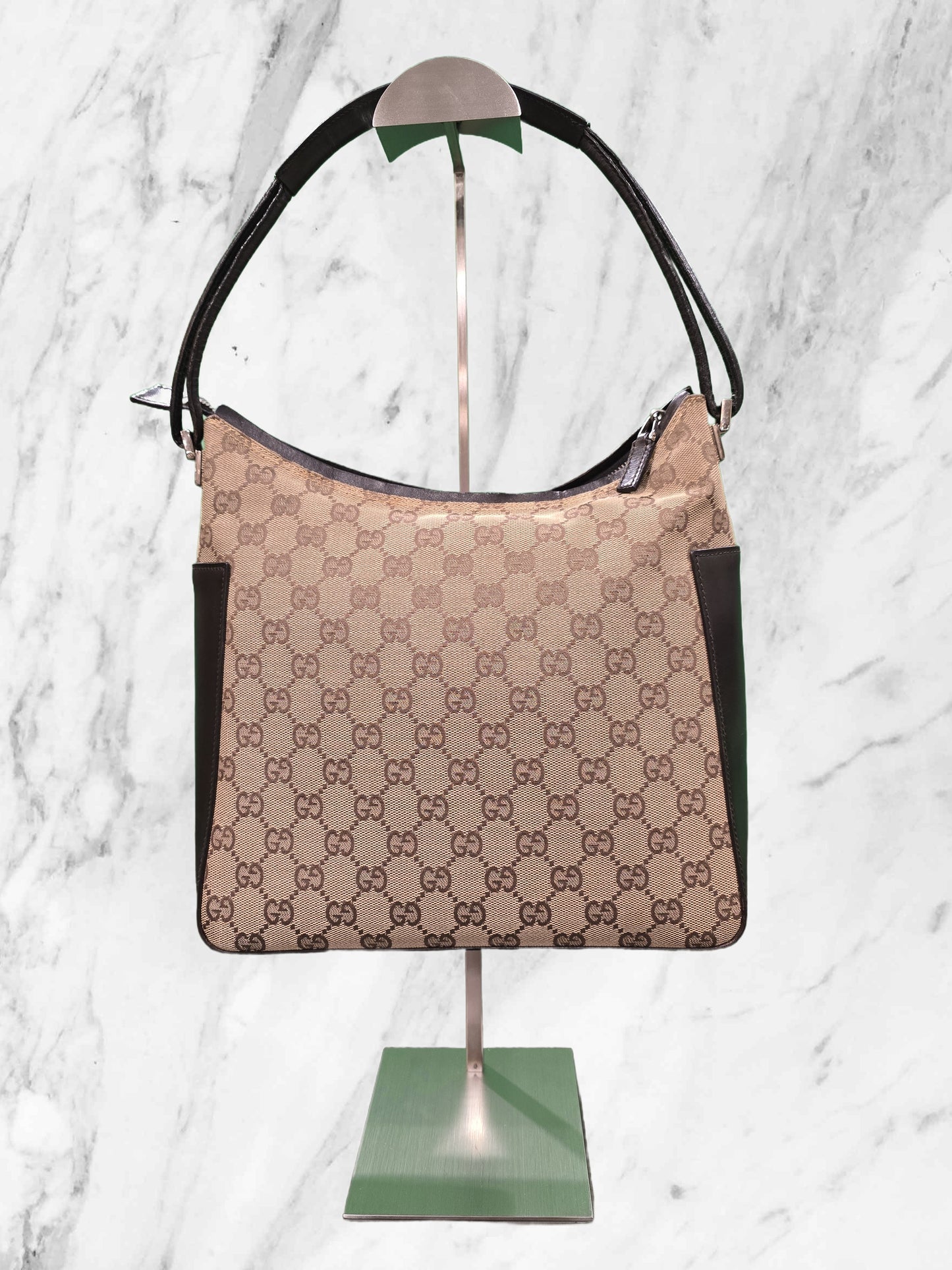 GUCCI GG Canvas Shoulder Bag