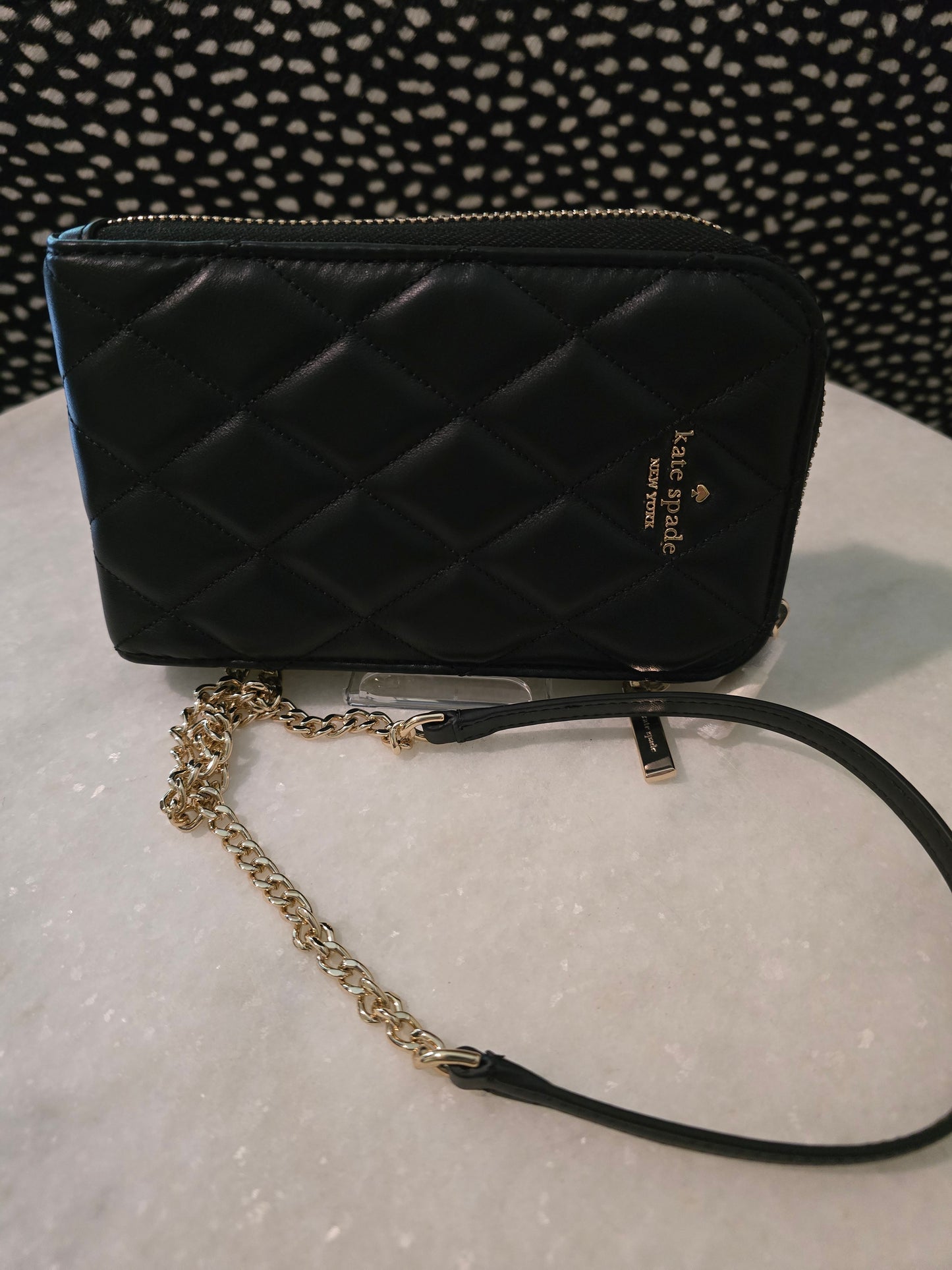 Kate Spade Black Corey Phone crossbody - NEW