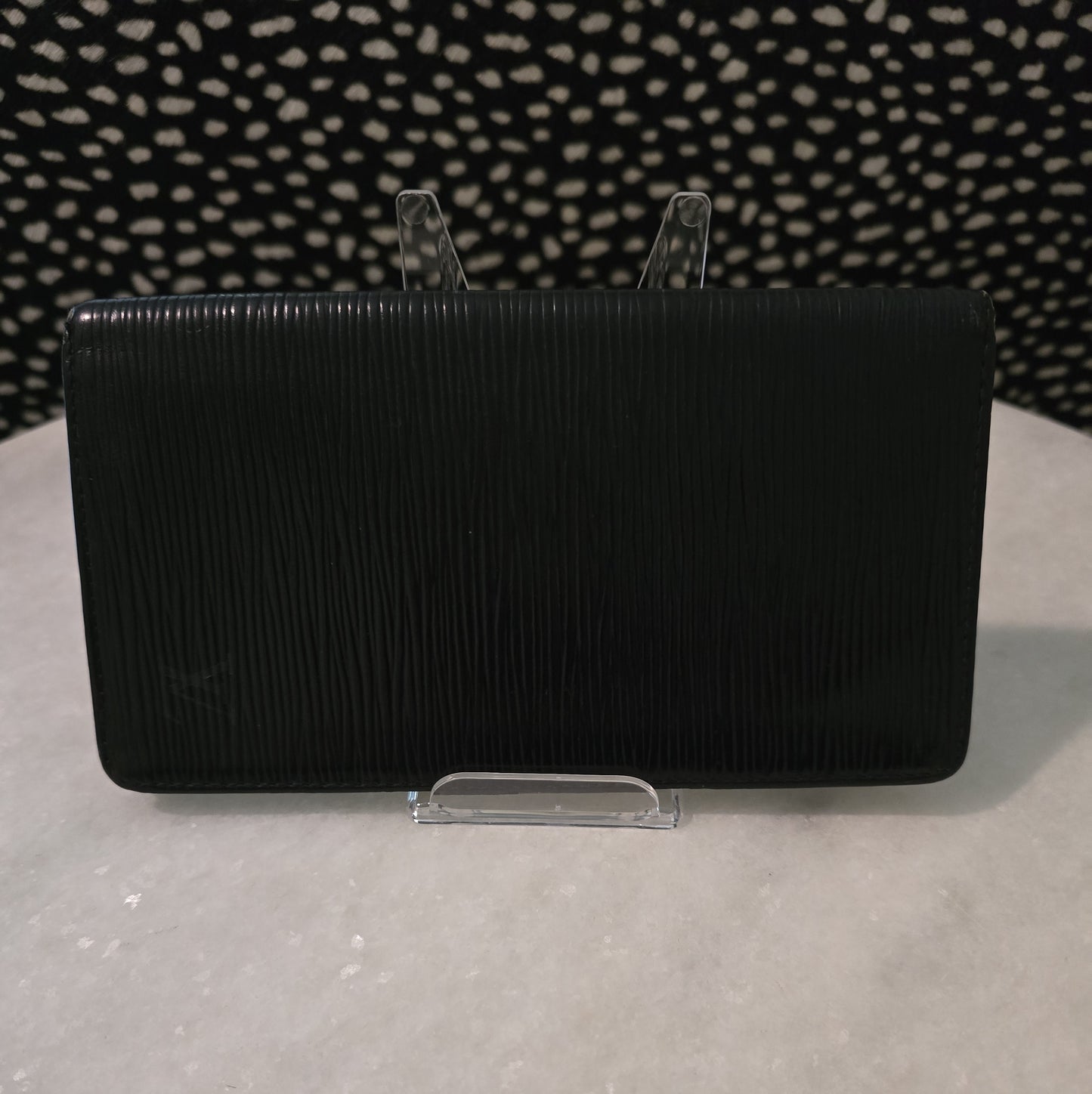 Louis Vuitton Black Epi Bifold