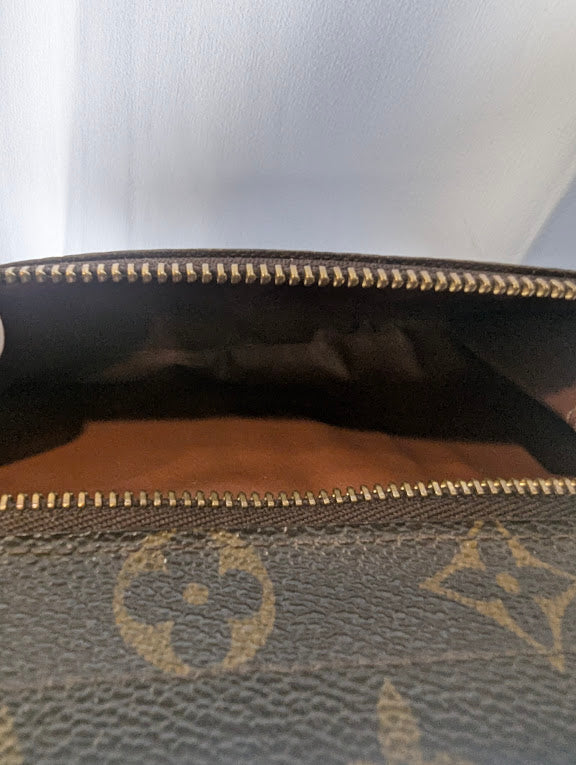 Louis Vuitton Monogram Mahina Lock Style Wallet