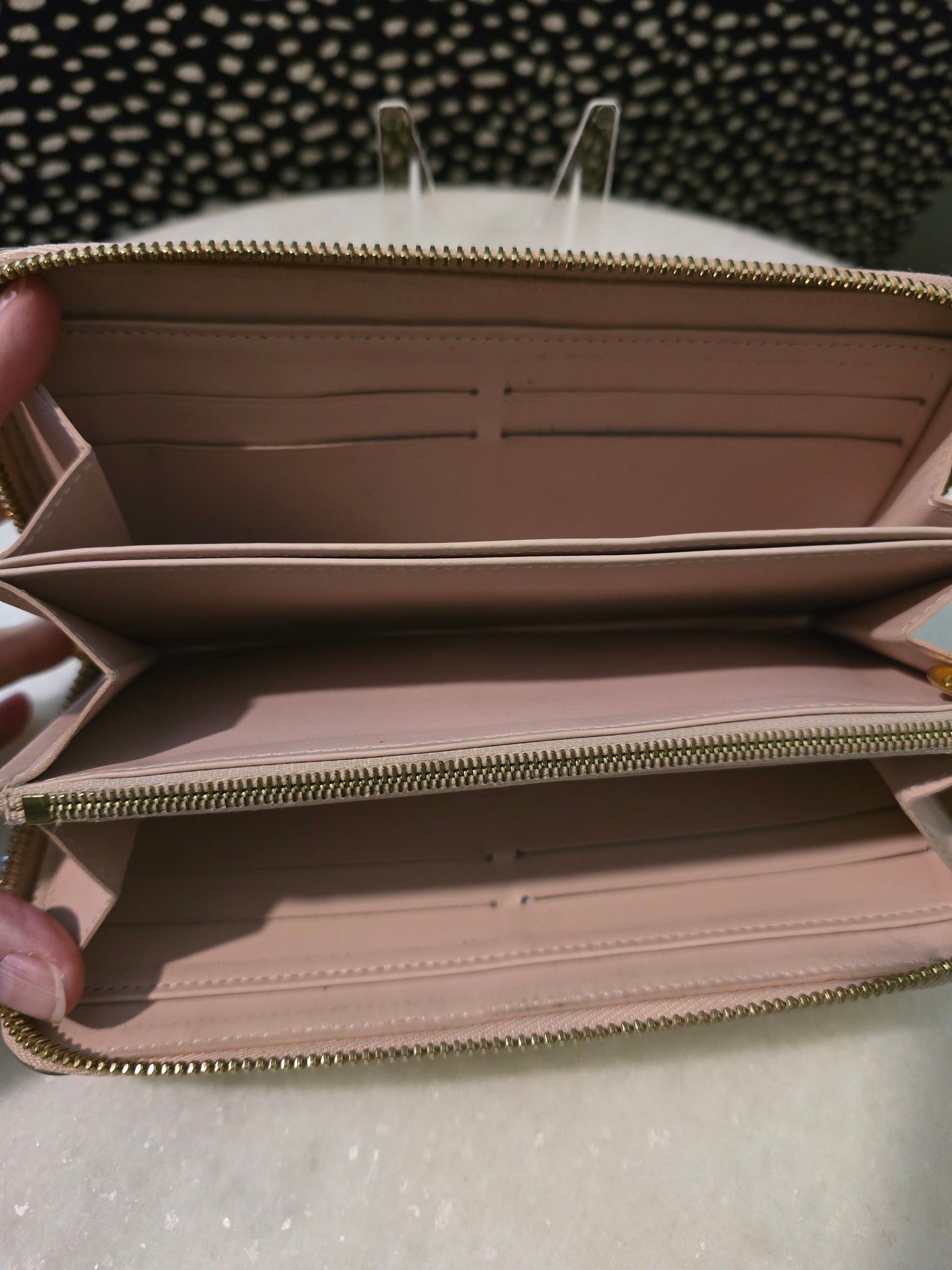 Louis Vuitton Yellow Epi Zippy Wallet