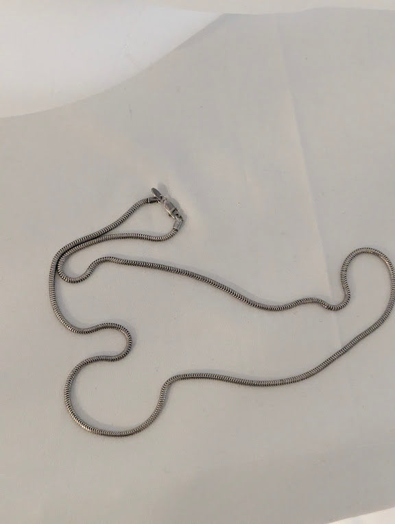 Tiffany Snake Chain Sterling Silver 24" Necklace