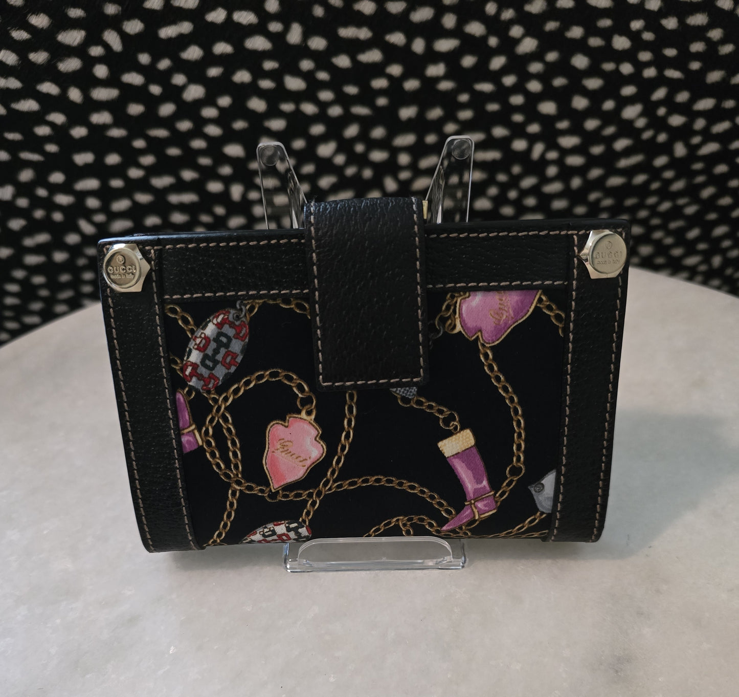 Gucci Small Printed Wallet in Box