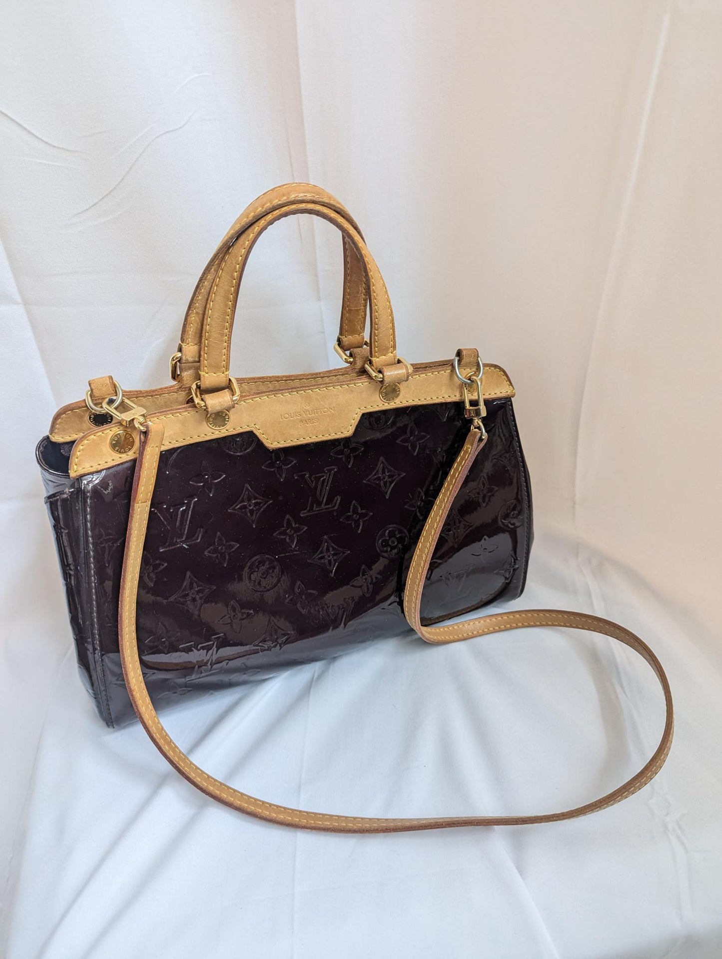 Louis Vuitton Brea Vernis Bag
