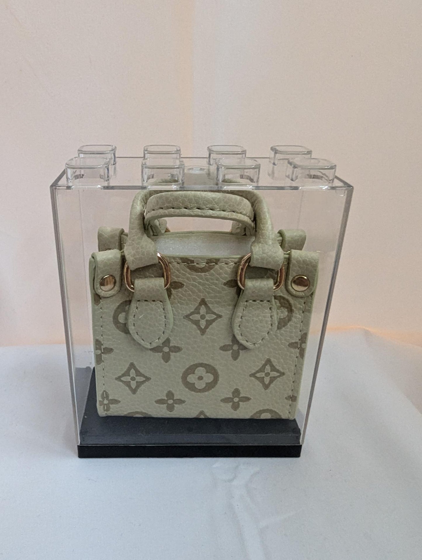 Replica Designer Tiny Purse Beige Monogram - Bikini Bottoms