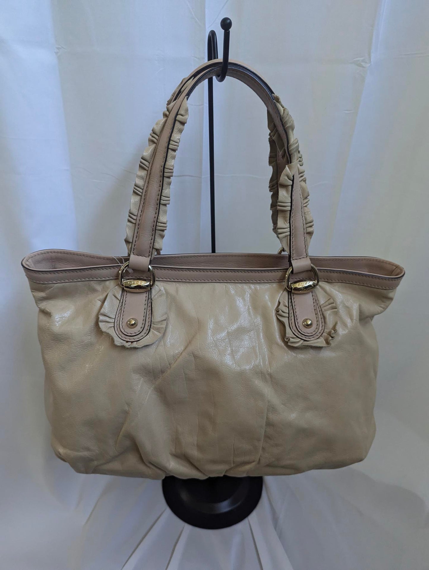 Gucci Beige Sima Tote Bag