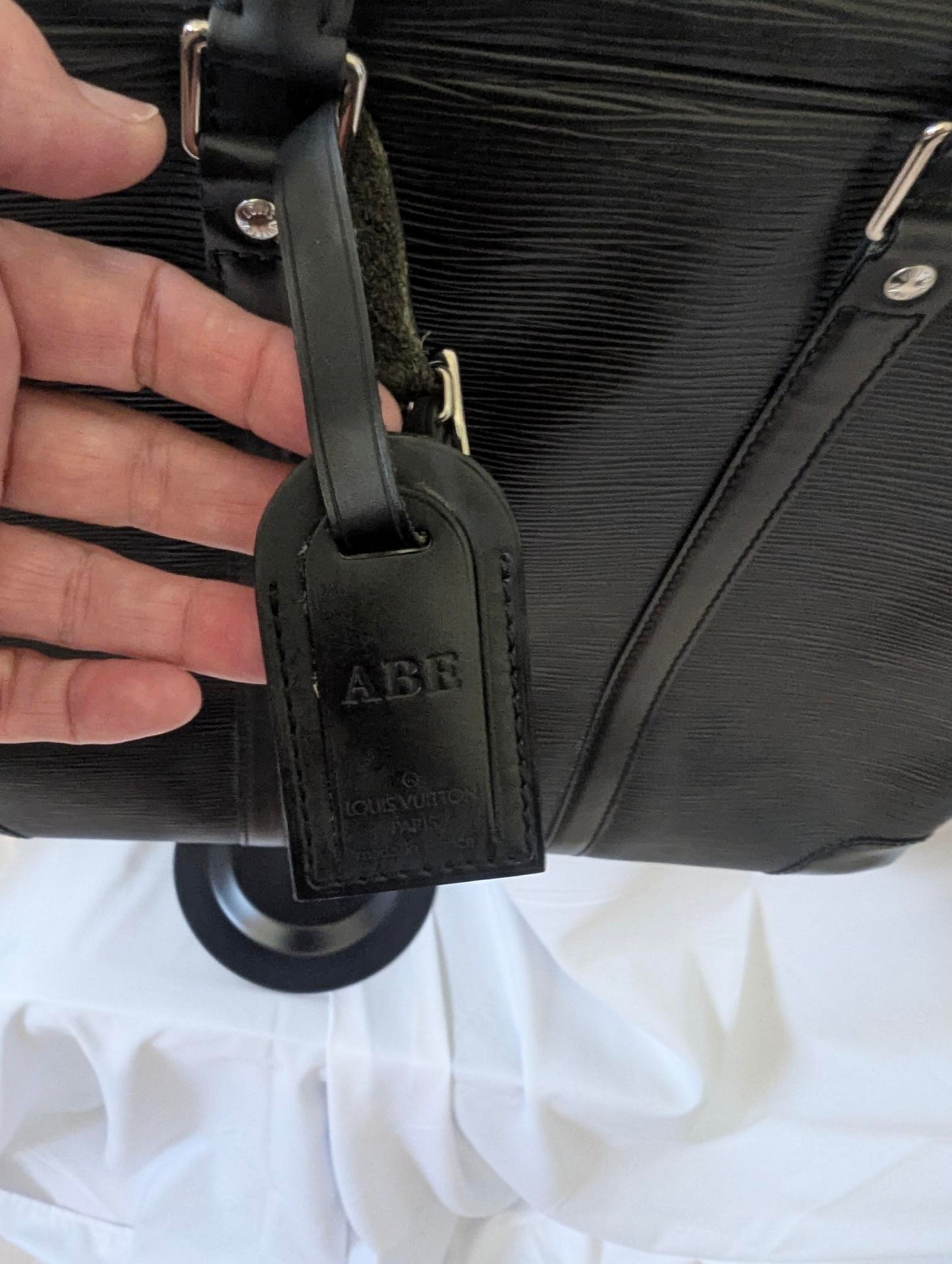 Louis Vuitton Epi Black Porte Document Voyage Business Bag