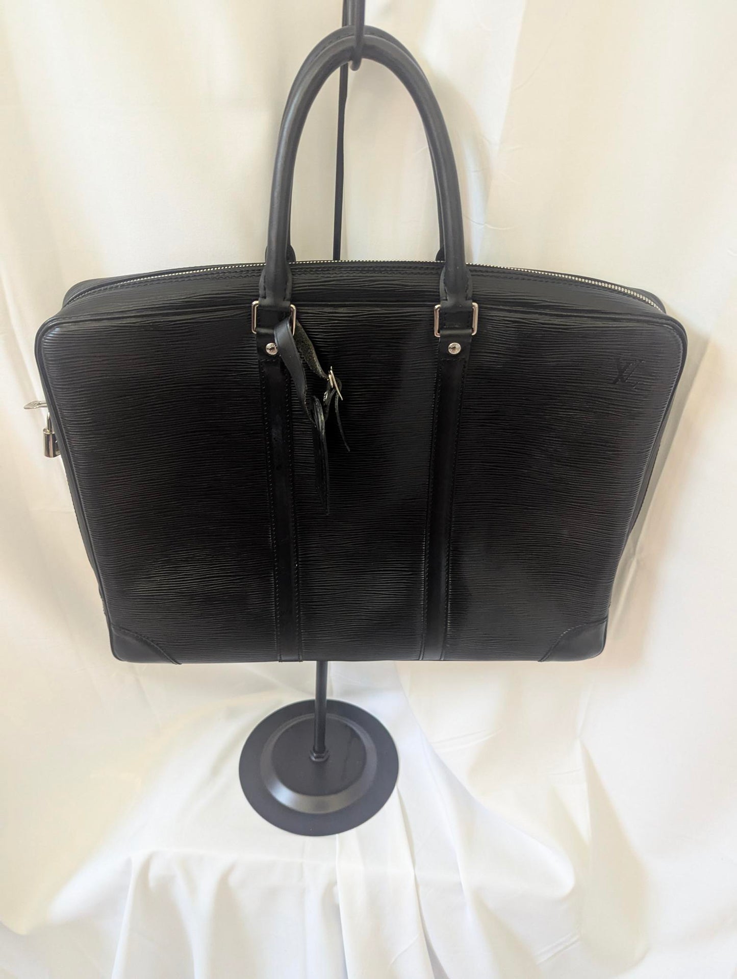 Louis Vuitton Epi Black Porte Document Voyage Business Bag
