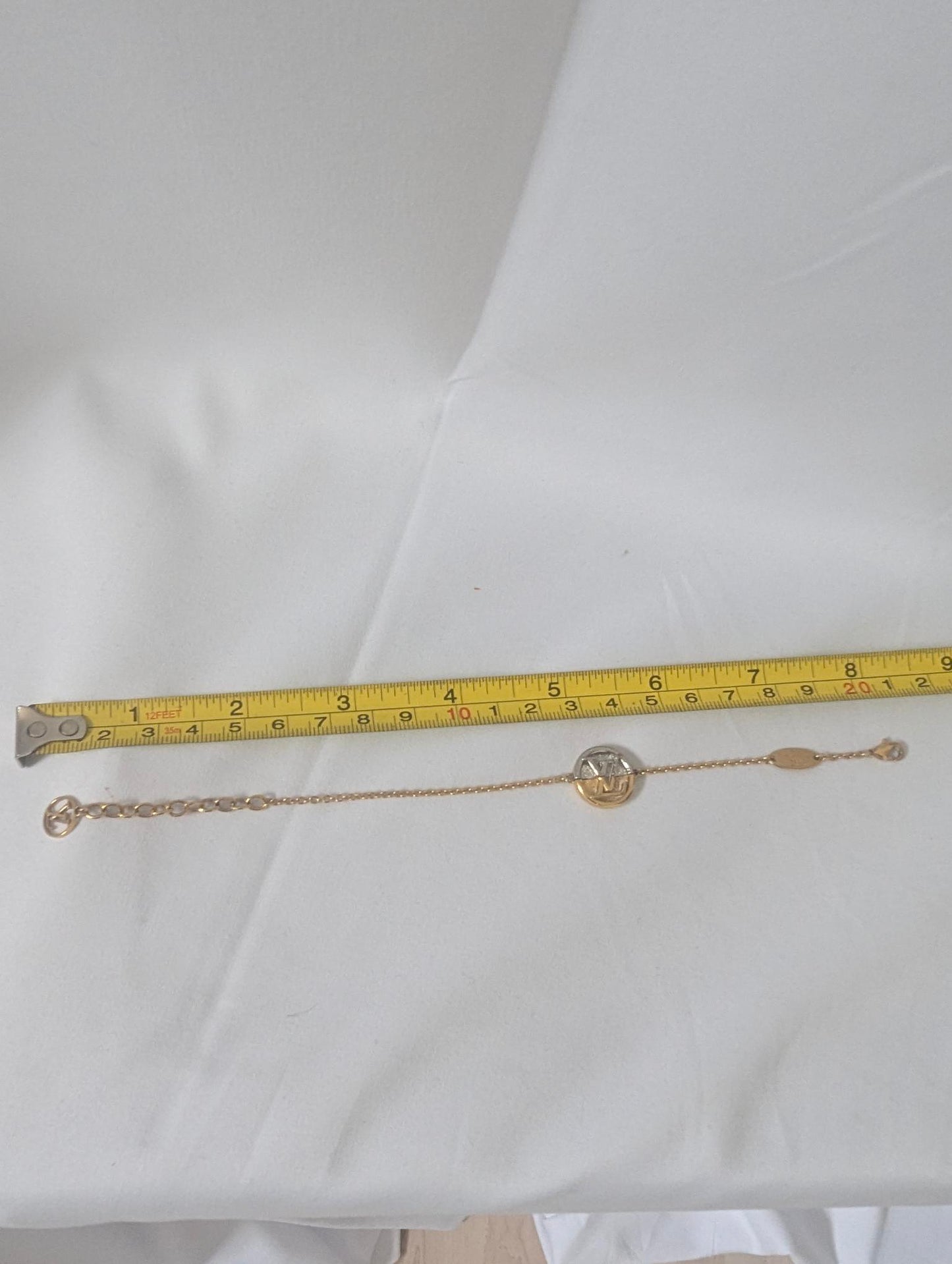Louis Vuitton Silver/Gold LV Bracelet