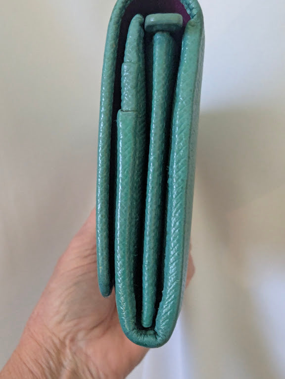Bvlgari Turquoise Wallet
