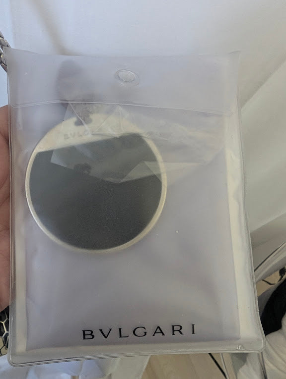 Serpenti Purple Forever Shoulder Bag Leather Medium