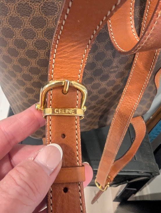 Celine Vintage Macadam Backpack