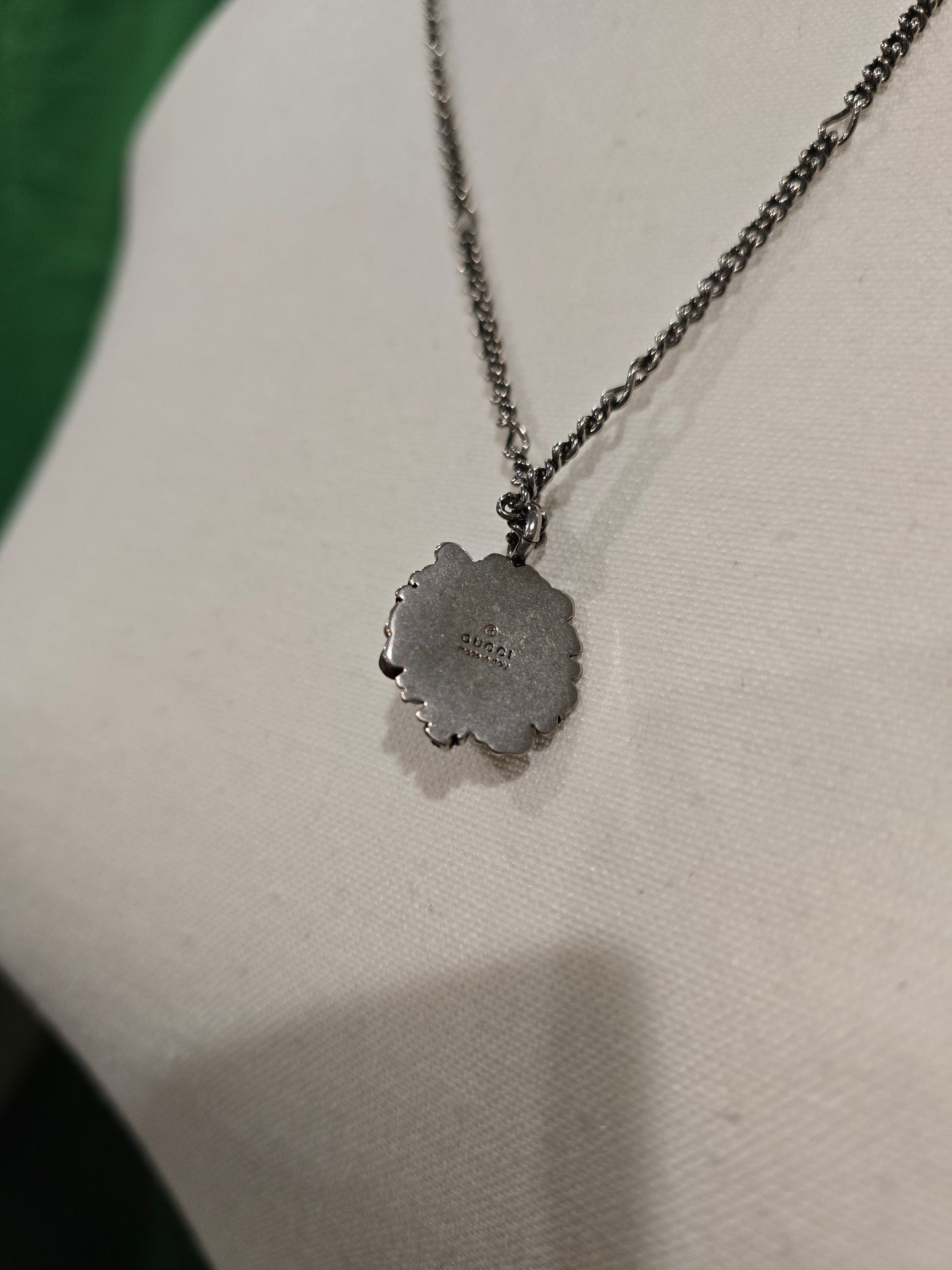 Gucci Lion Head Pendant Necklace - NEW