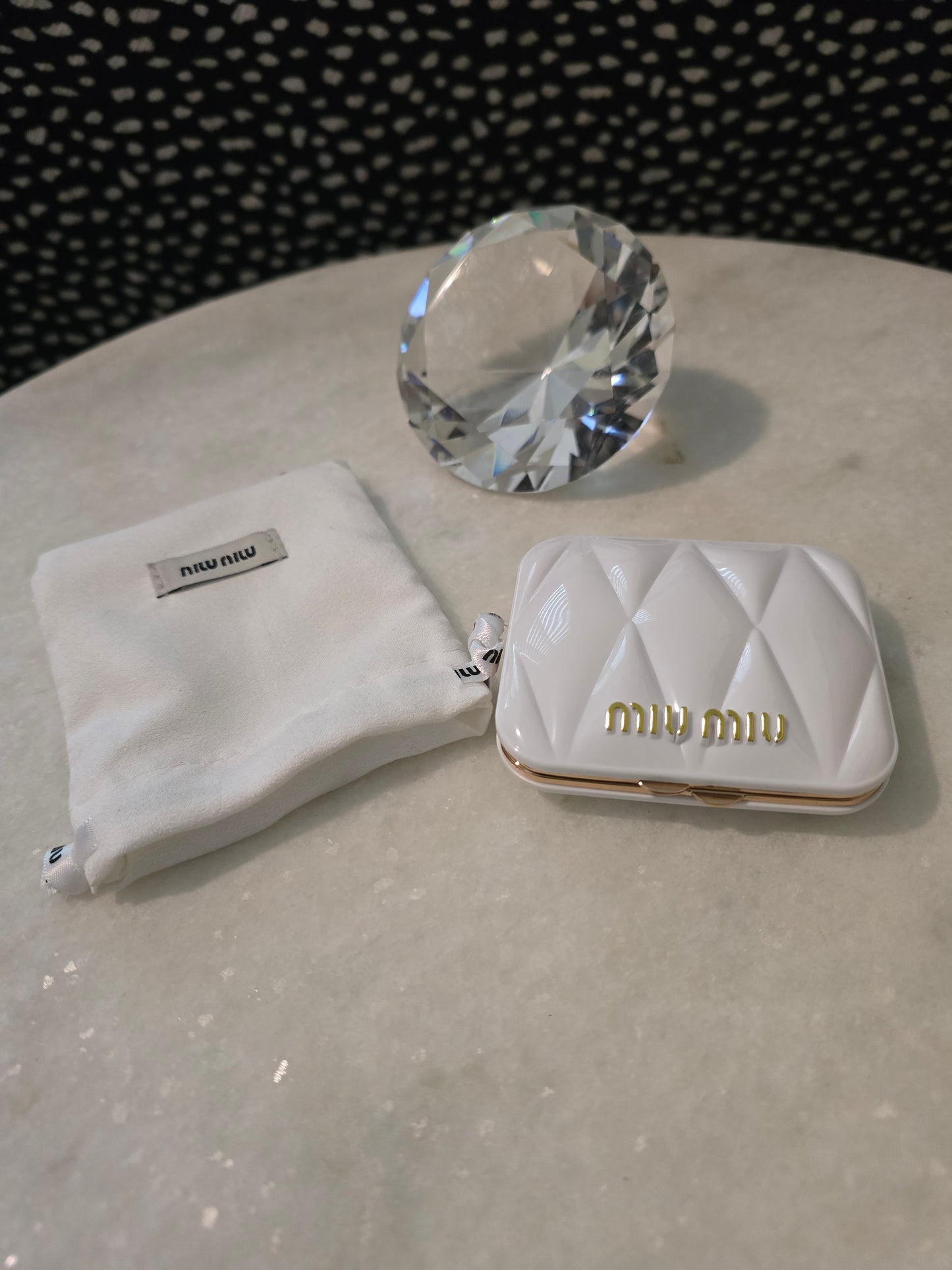 GWP White mirror Compant MIU MIU