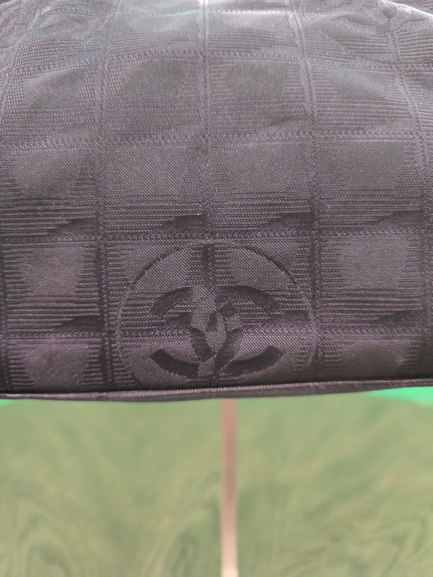 Chanel Black Travel Line Shoulder Bag