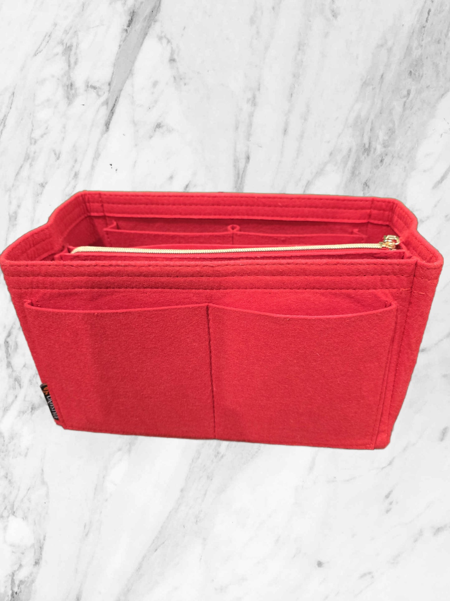 Handbag Insert in Red - Large