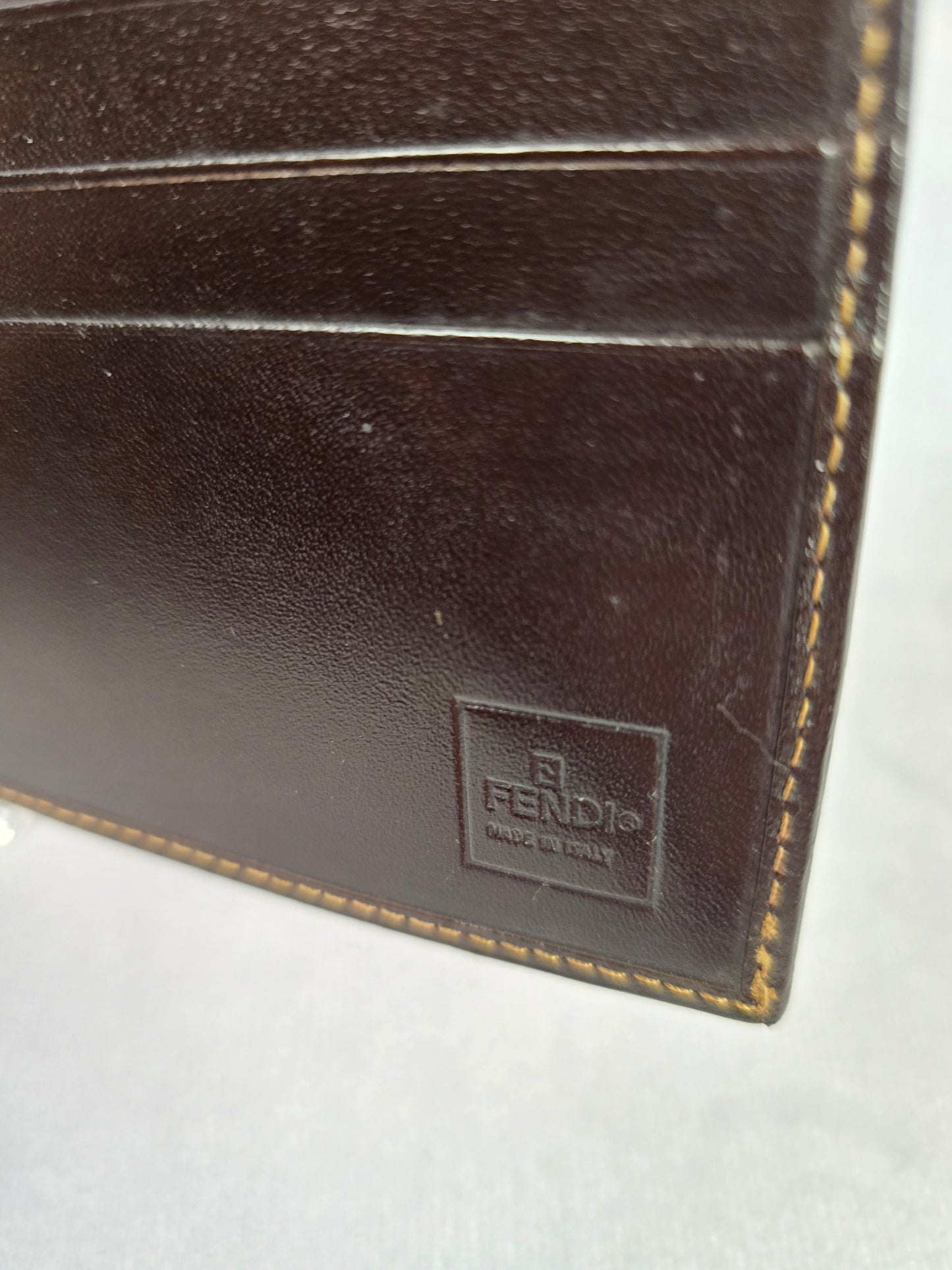 Fendi Zucchino Bi-Fold Wallet