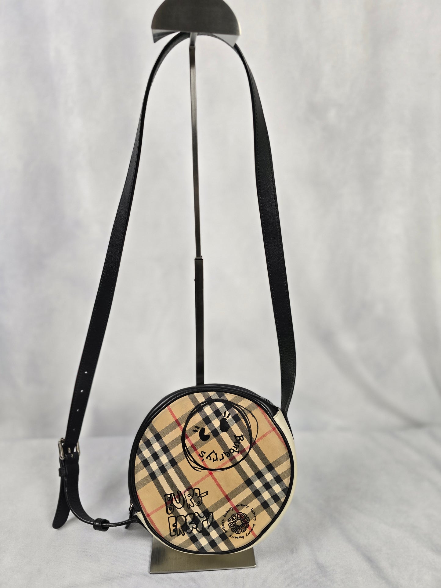 Burberry Vintage Check Canterbury Cartoon Shoulder Bag
