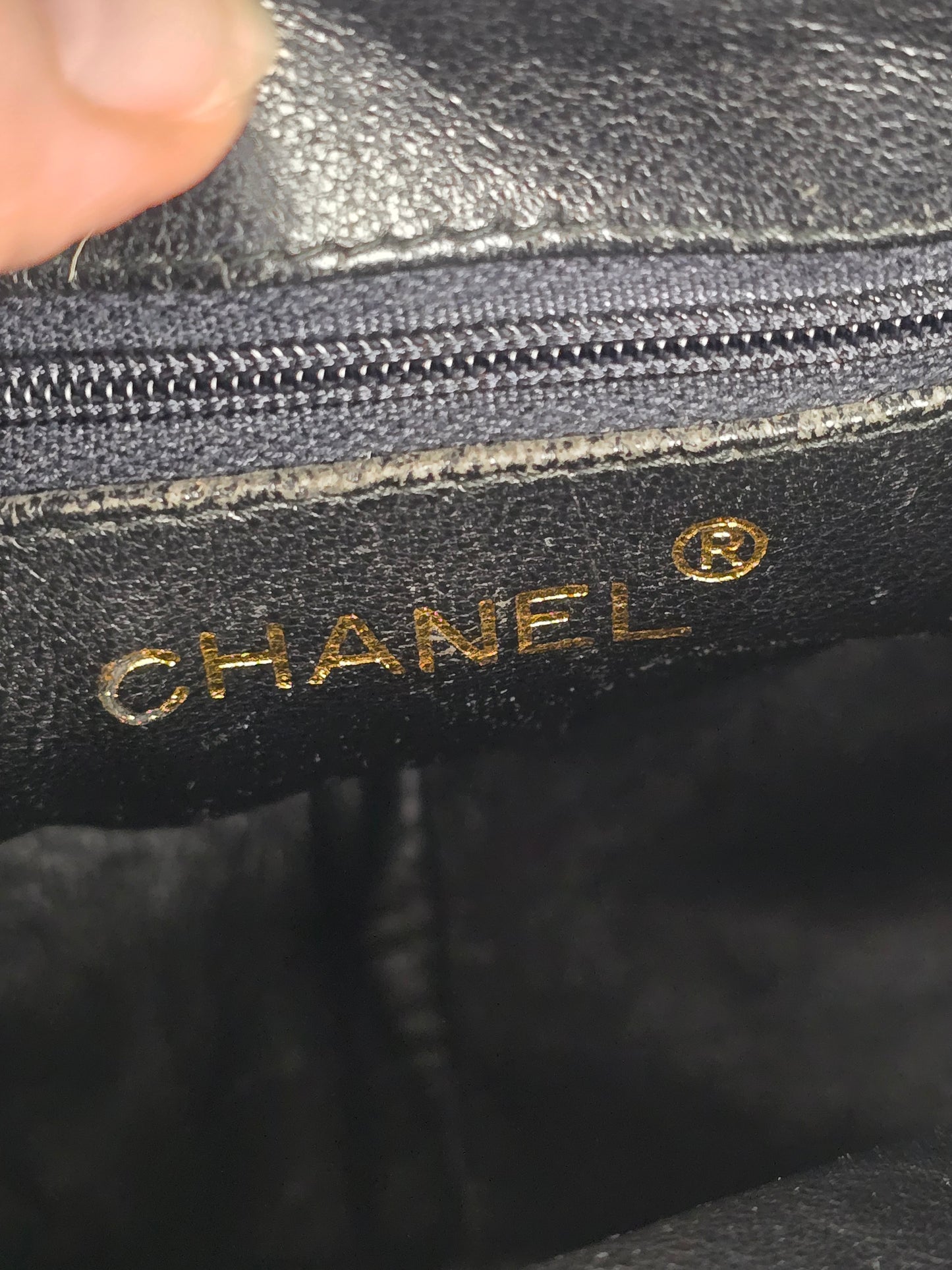Chanel Vintage Exotic Leather CC Camera Bag