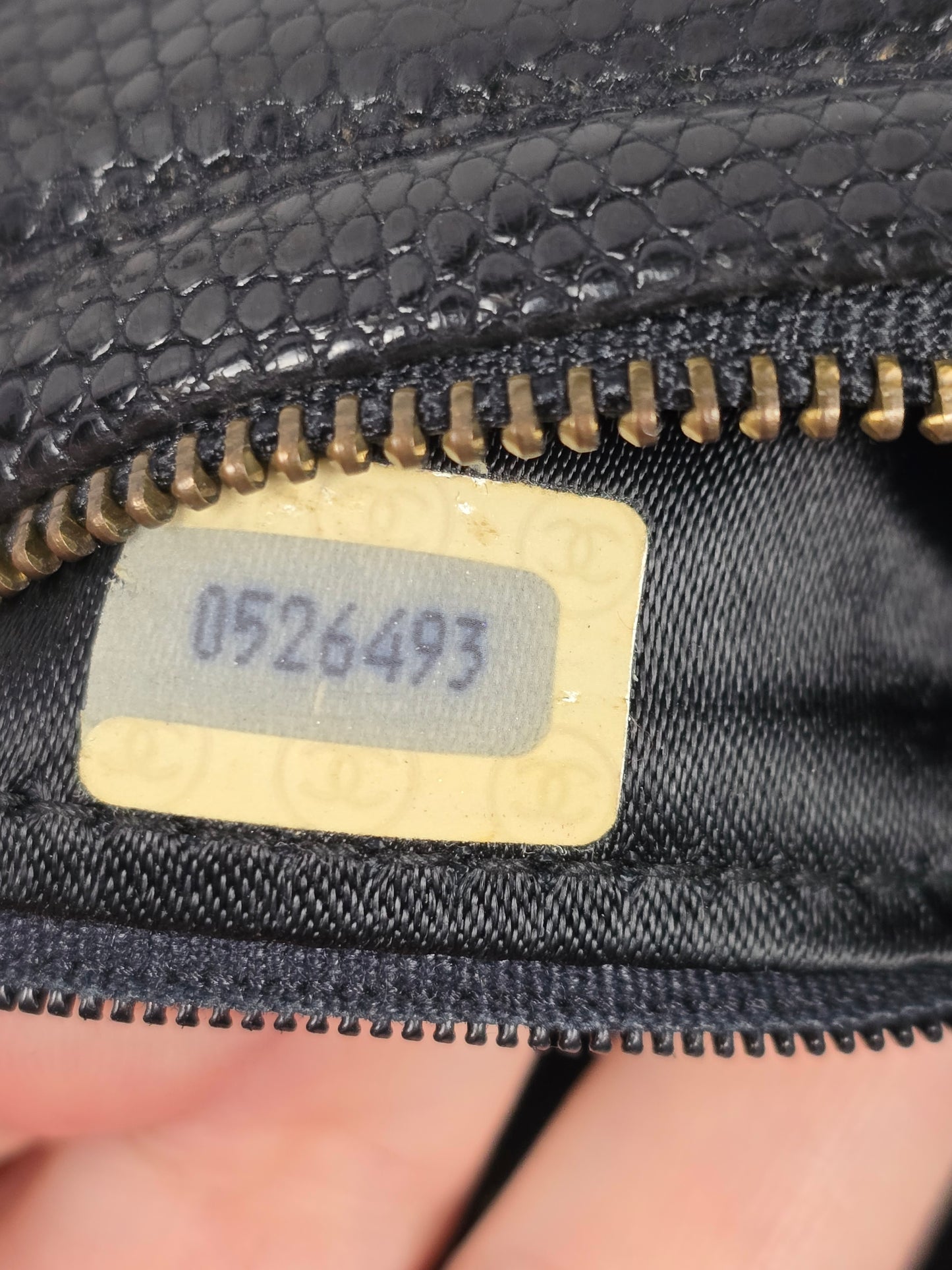 Chanel Vintage Exotic Leather CC Camera Bag