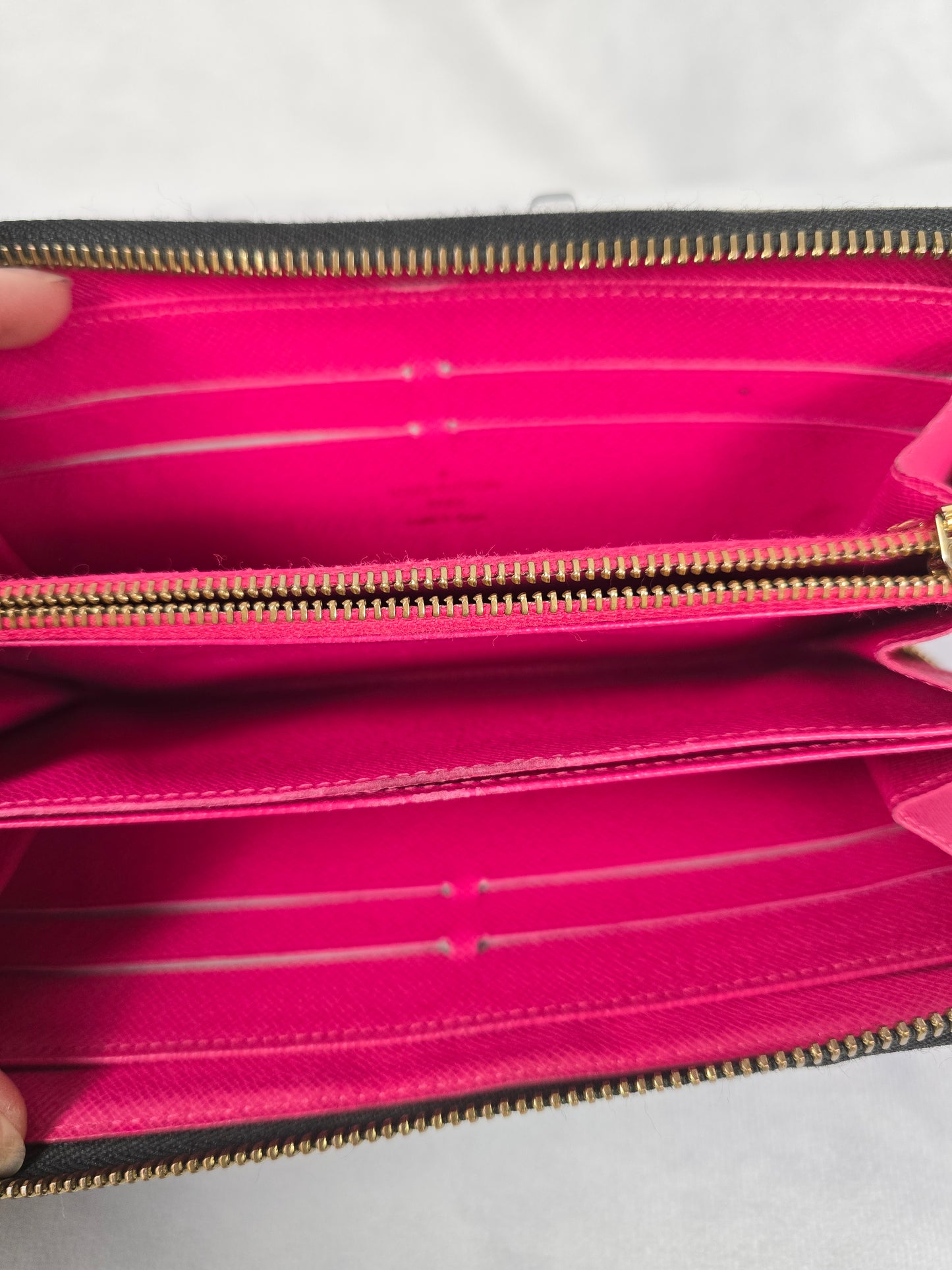 Louis Vuitton Murakami Black Zippy Wallet