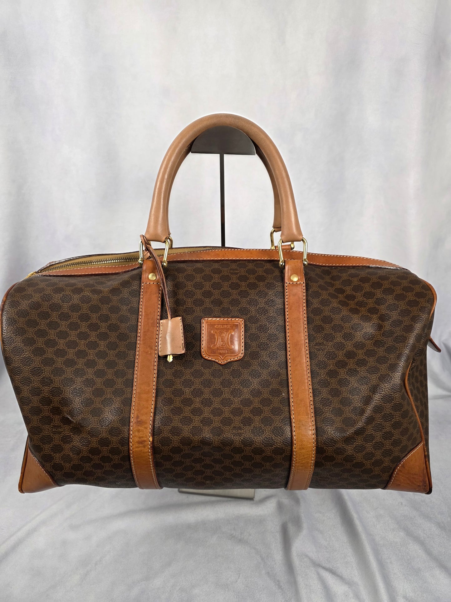 CELINE MADADAM TRAVEL DUFFLE BAG, 45