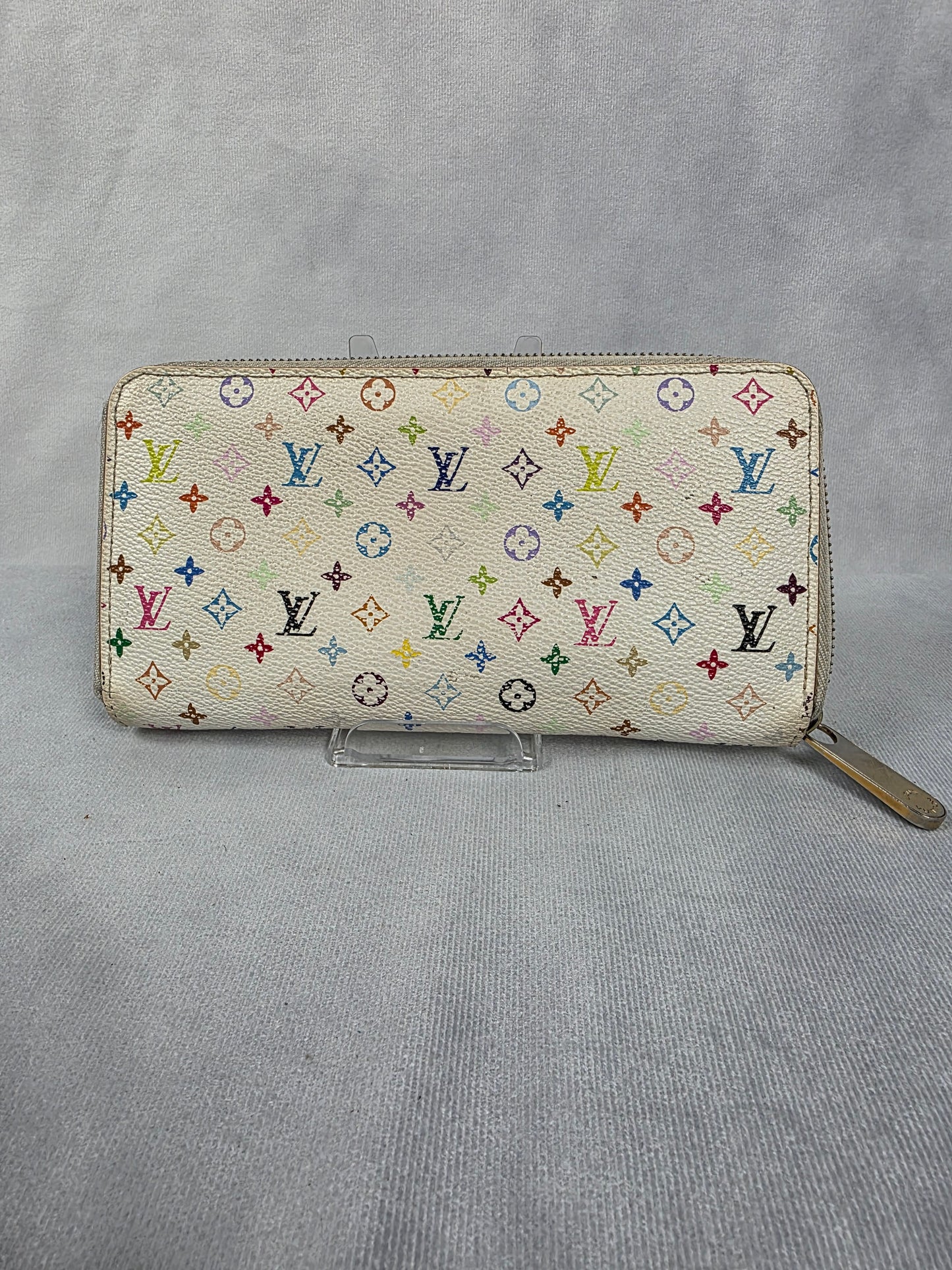 LOUIS VUITTON MULTI COLORED FULL ZIPPY LONG WALLET