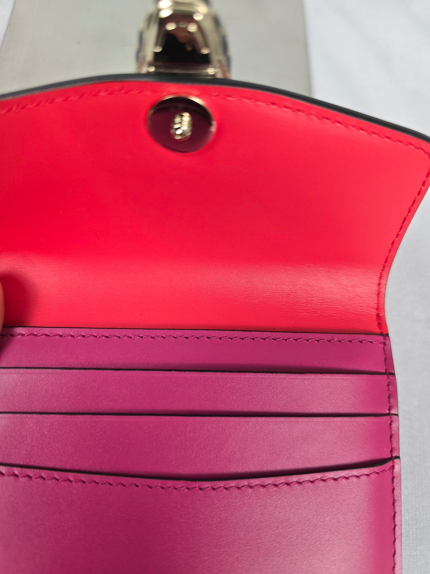 Bvlgari Serpent Foreveri Red Leather Wallet