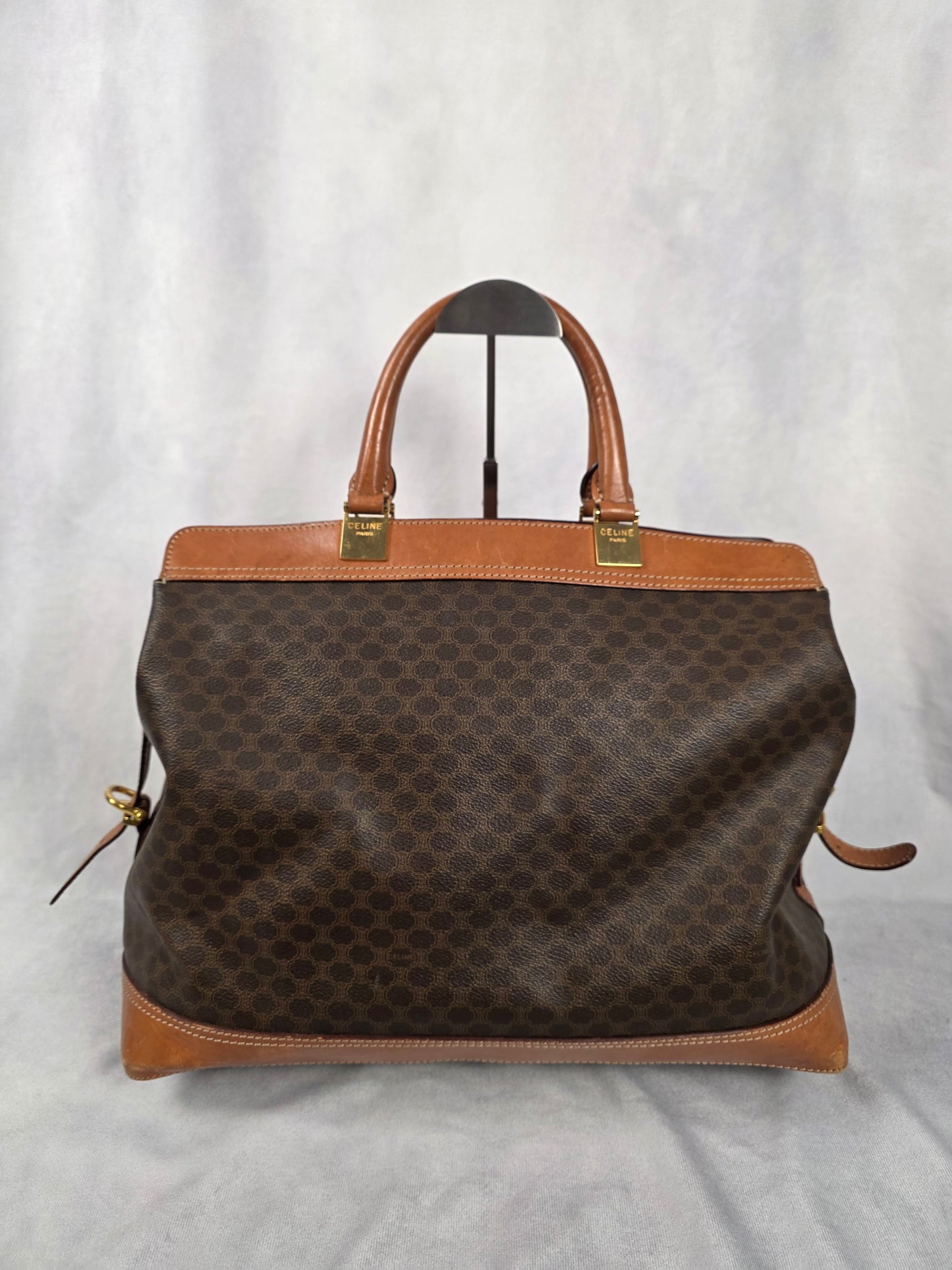 CELINE UPRIGHT TRAVEL BAG, SIZE 40