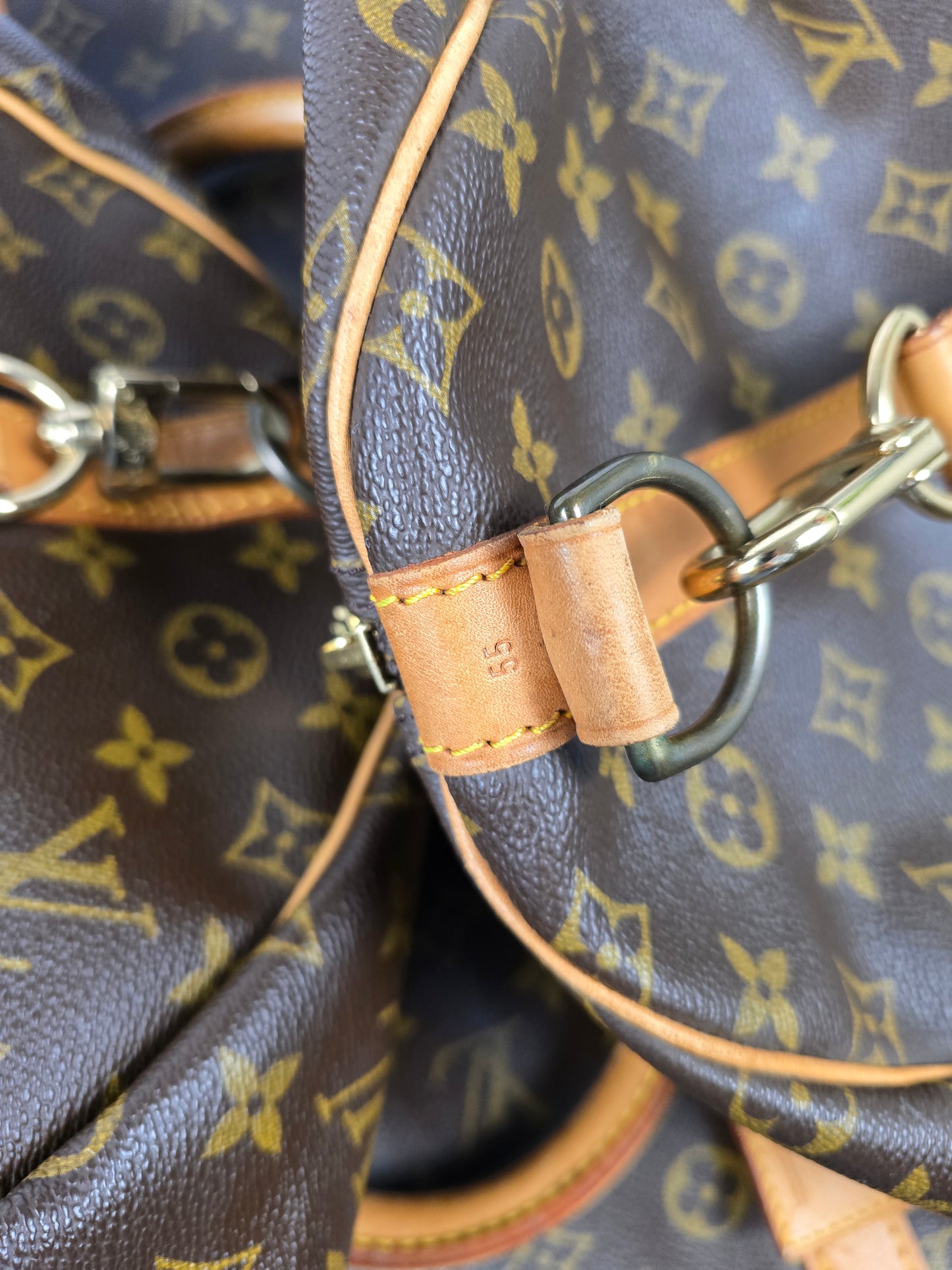 Louis Vuitton Monogram Keepall 55 With Strap