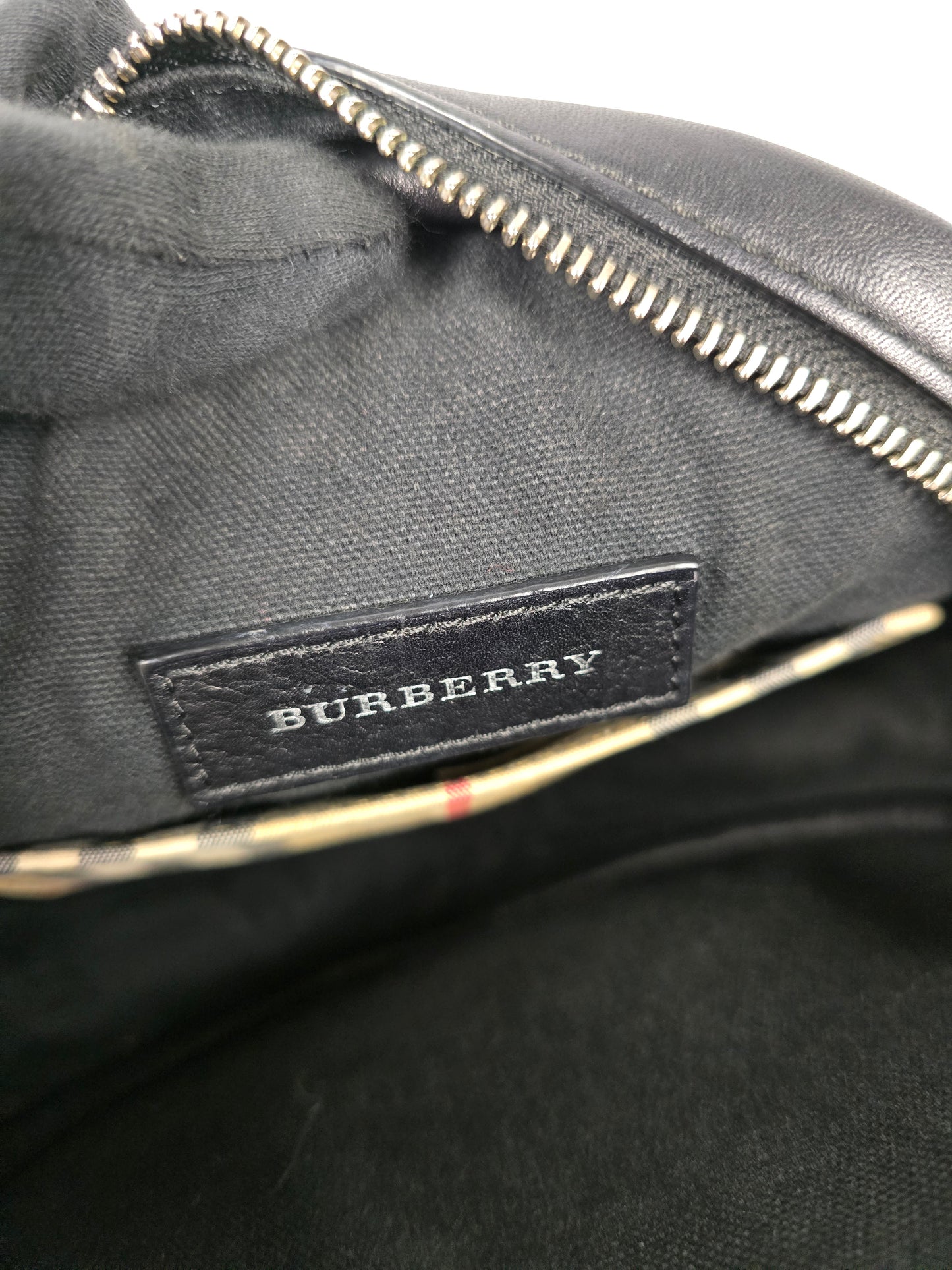 Burberry Vintage Check Canterbury Cartoon Shoulder Bag