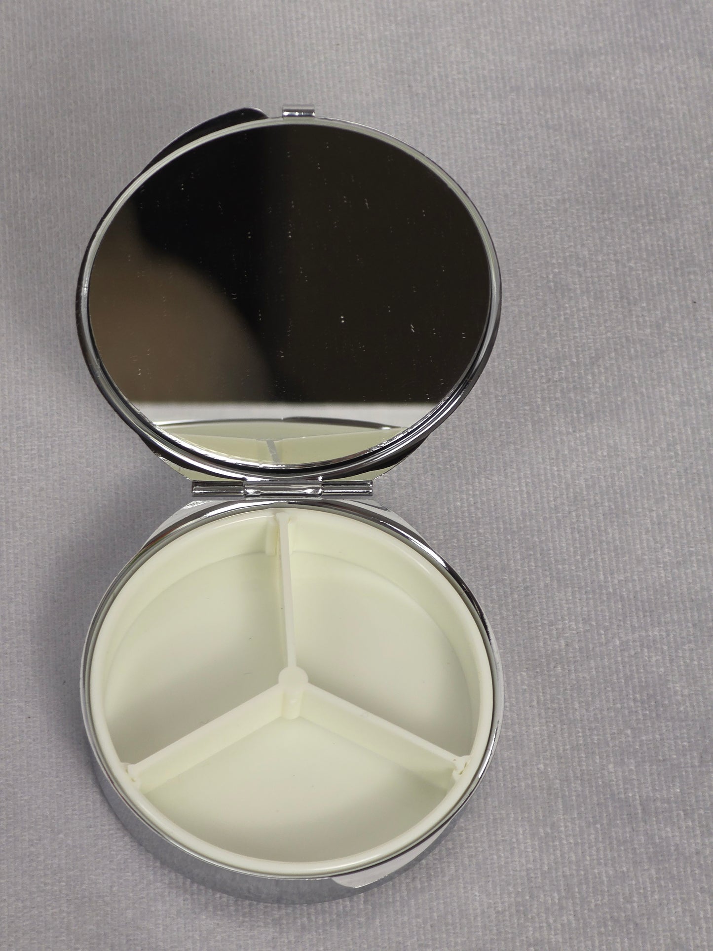 UPCYCLED CHANEL PILL CASE, MEDIUM