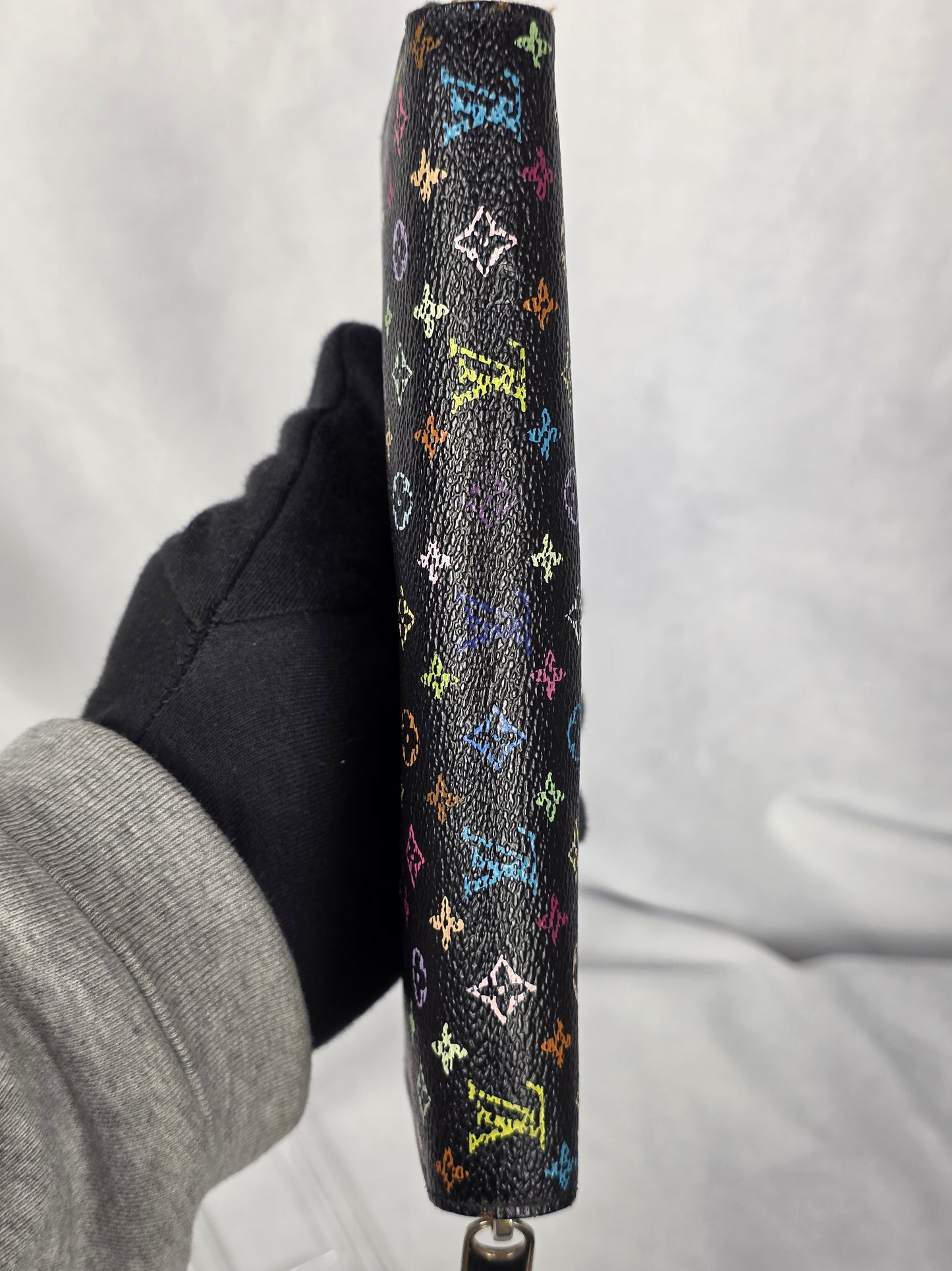 LOUIS VUITTON MONOGRAM MULTICOLOR TAKASHI MURAKAMI ZIPPY WALLET