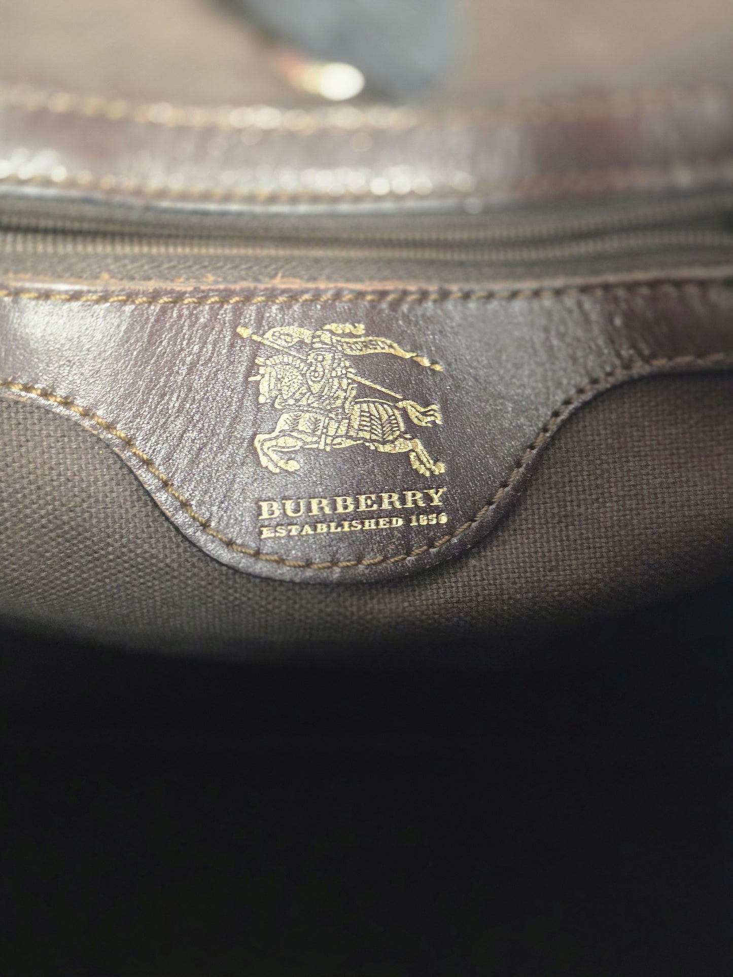 Burberry Nova Check Tote