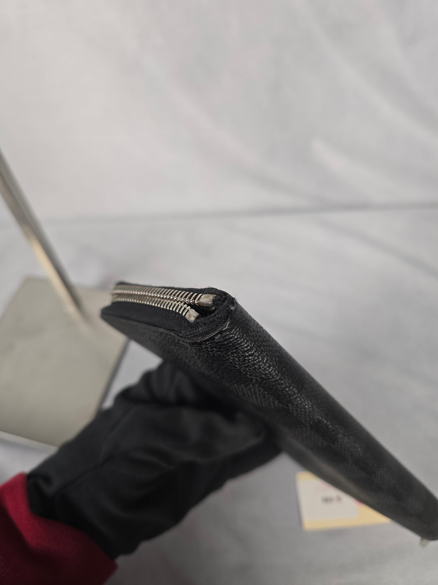 Louis Vuitton Damier Graphite Pattern Zippy Wallet