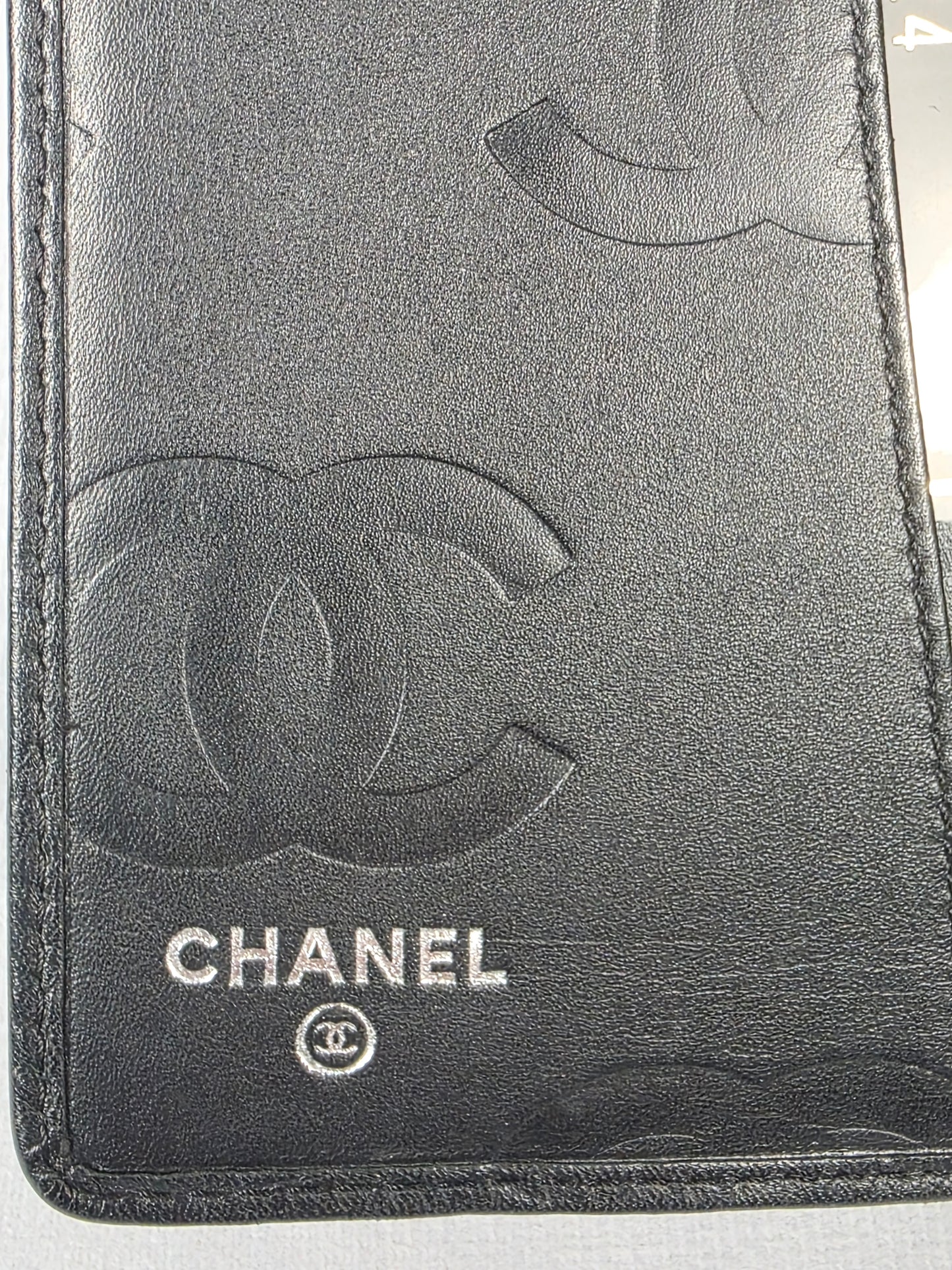 Chanel Cambon Black Long Wallet