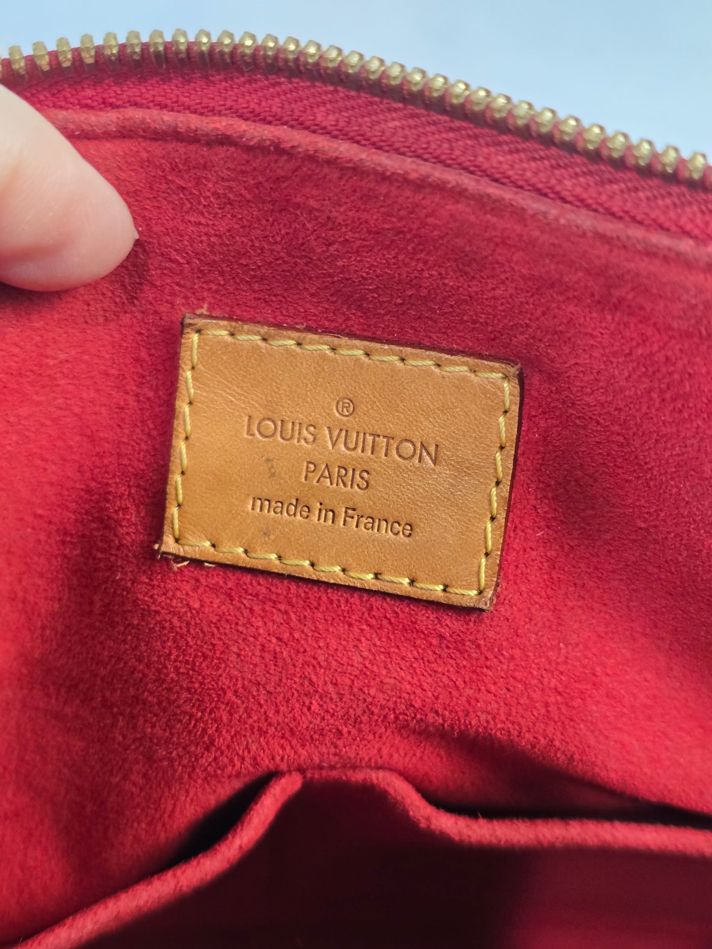 Louis Vuitton Monogram Pallas MM Shoulder Bag