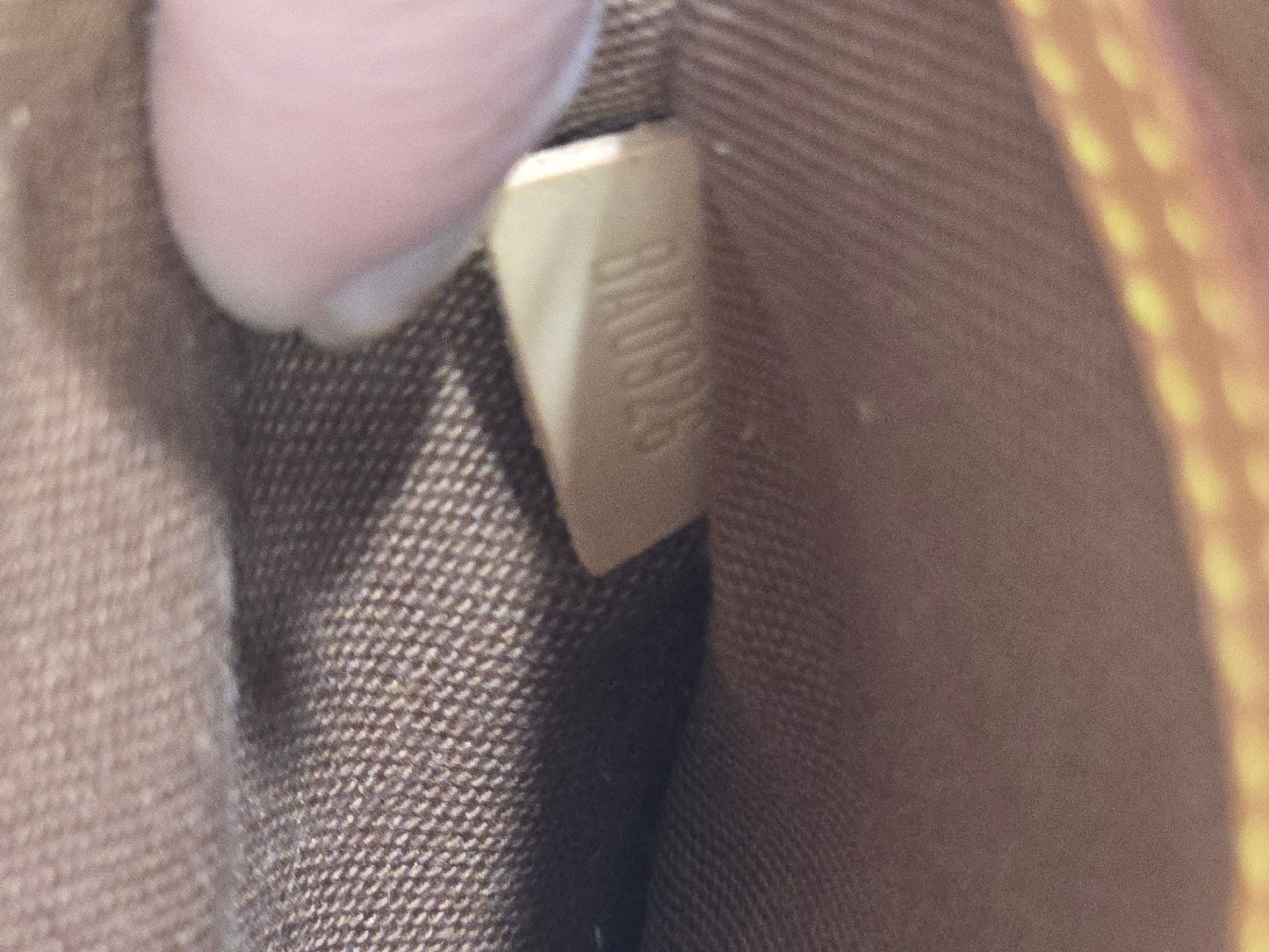 Louis Vuitton Brown Classic Monogram Canvas Alma PM (No shoulder strap)