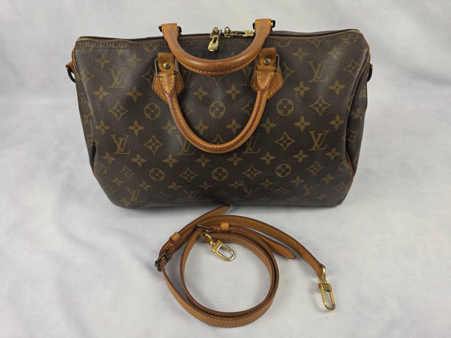 Louis Vuitton Monogram Canvas Speedy Bandoulière 35, DU3181
