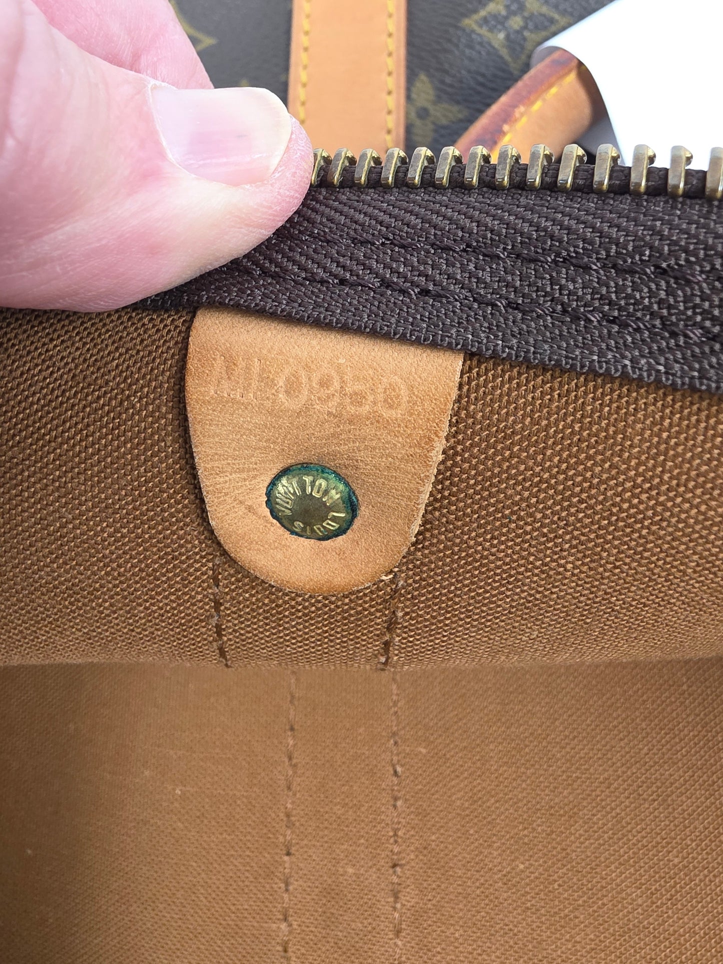 Louis Vuitton Vintage Monogram Canvas Keepall 60, MI0950