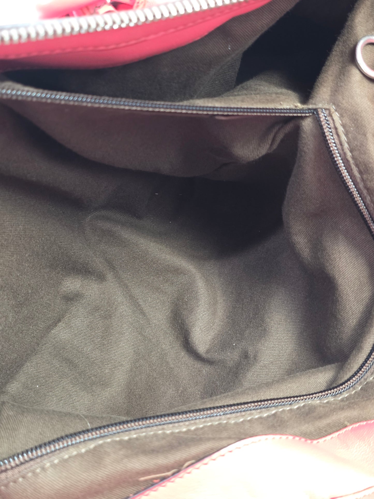 Loewe Large Pink Leather Boston Travel Tote Bag with Debossed Logo
