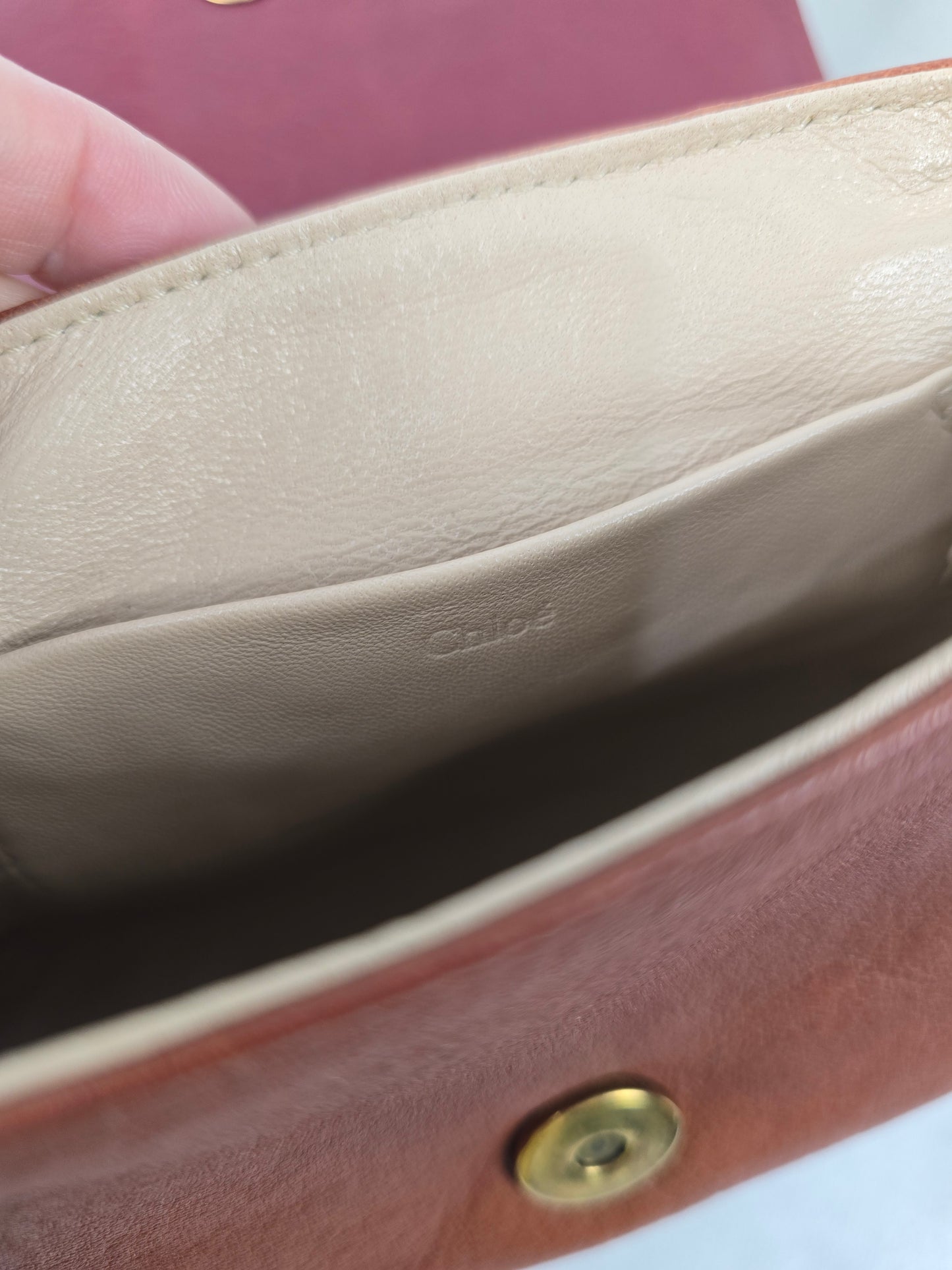 Chloe June Bow Small Crossbody Bag