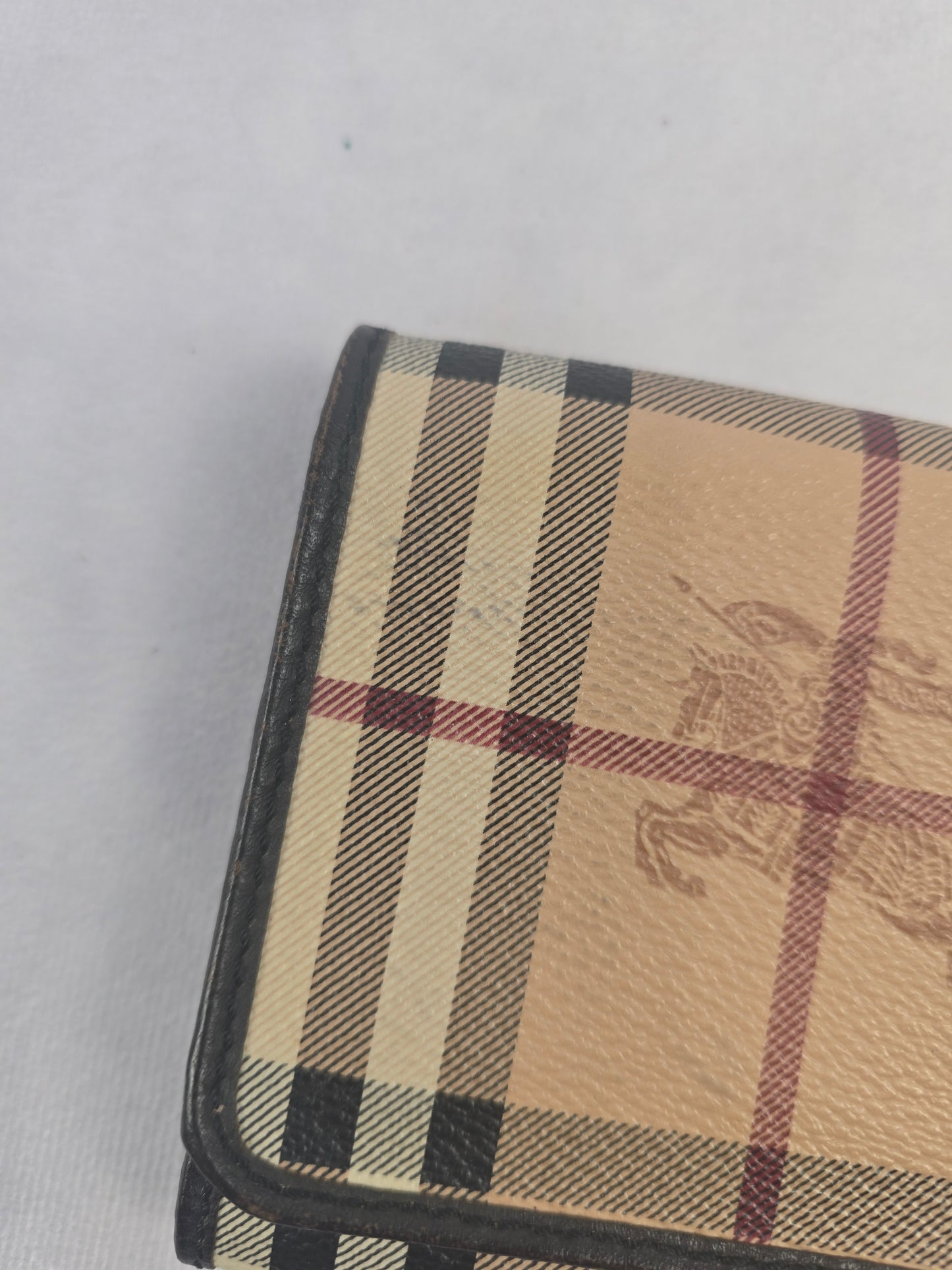 Burberry Haymarket Check Medium Wallet