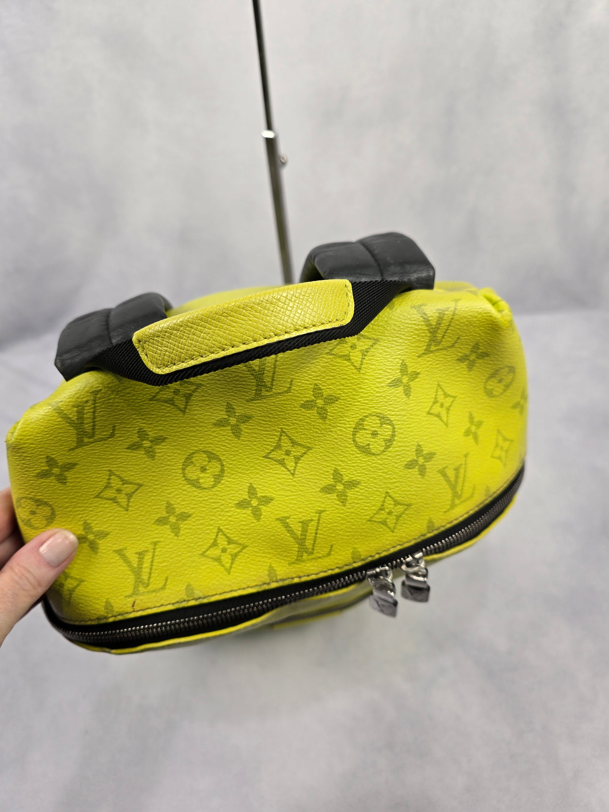 Louis Vuitton Yellow Taigarama Discovery Backpack PM