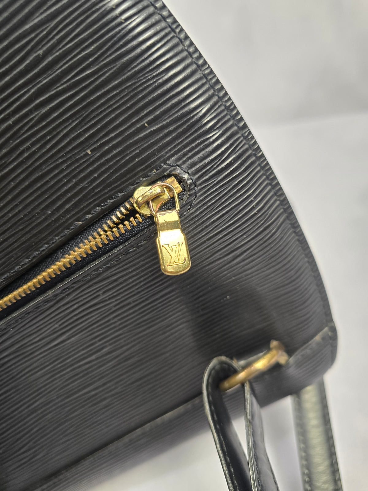 Louis Vuitton Vintage Black Epi Mabillon Backpack