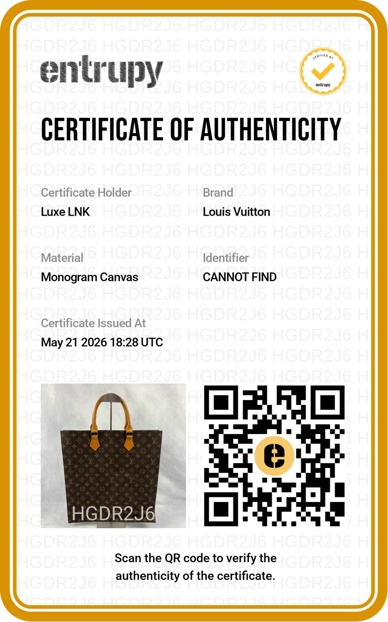 Louis Vuitton Vintage Monogram Sac Plat MM Tote Bag