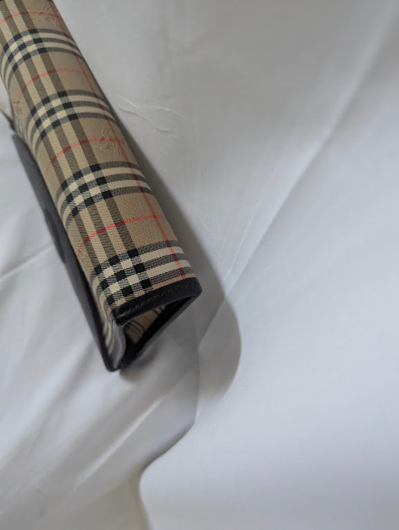Burberry Beige Nova Check Clutch