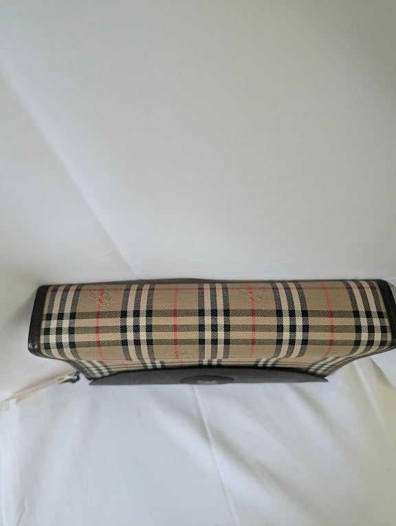 Burberry Beige Nova Check Clutch